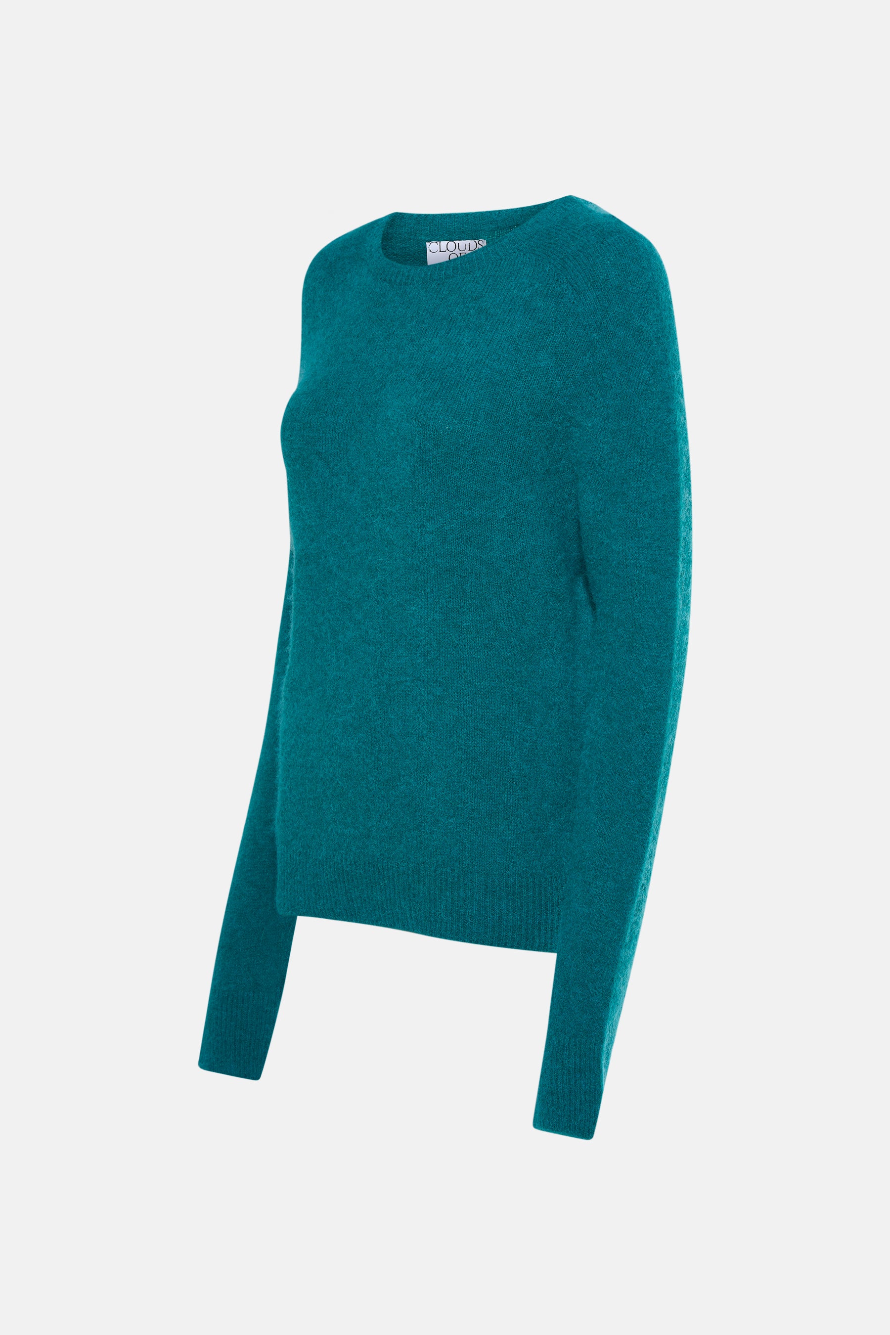 Pull met ronde hals - groen - Image 6
