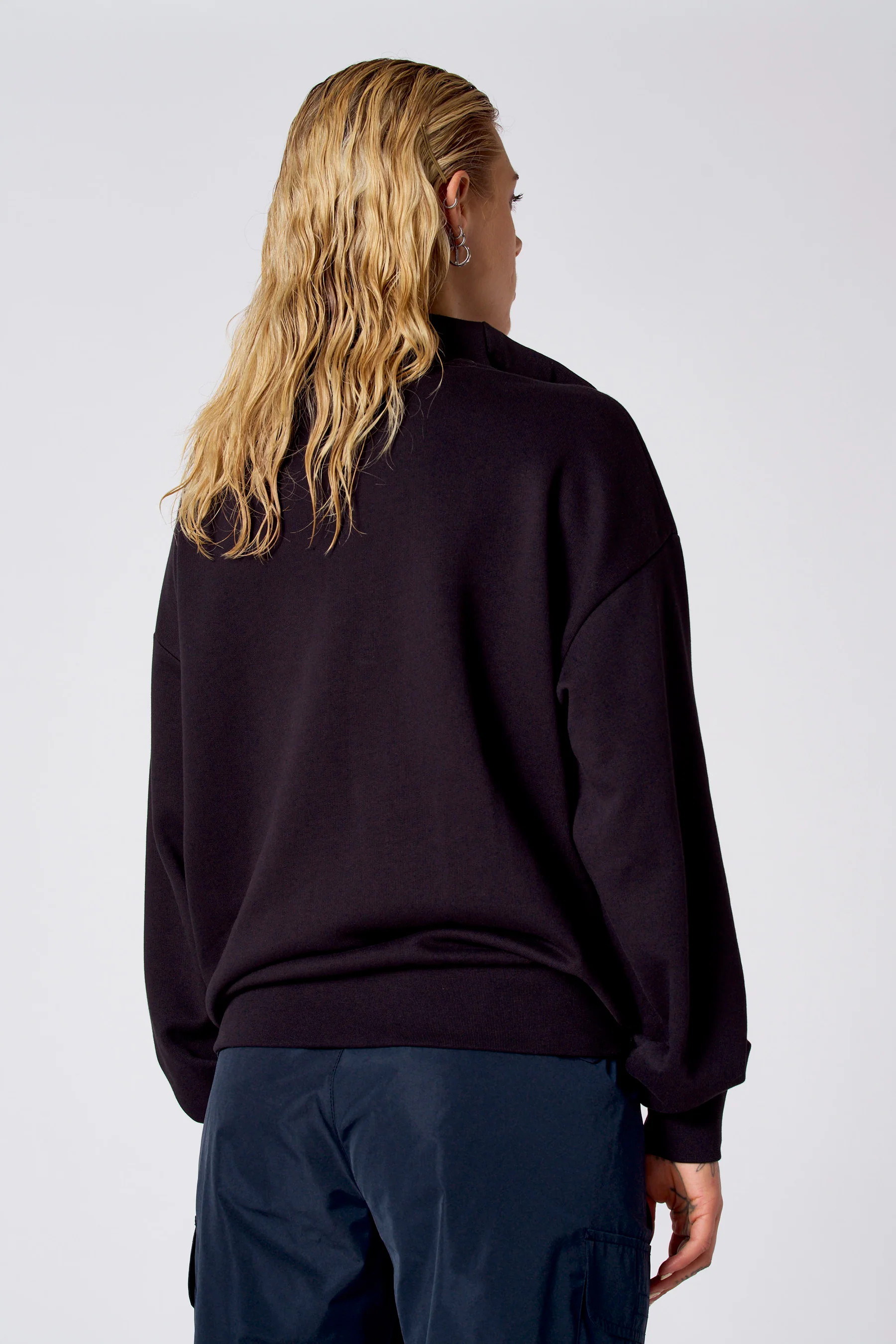 Sweatshirt - zwart - Image 6