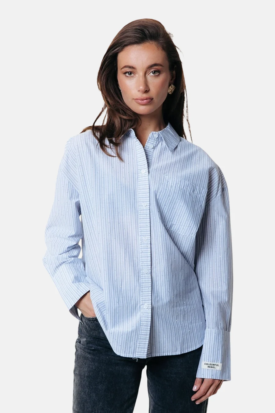 Hemd met lange mouwen - blauw - Image 2