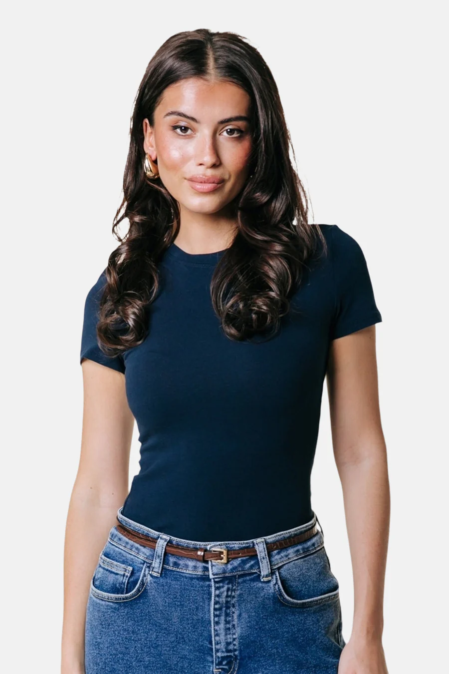 T-shirt met korte mouwen - blauw