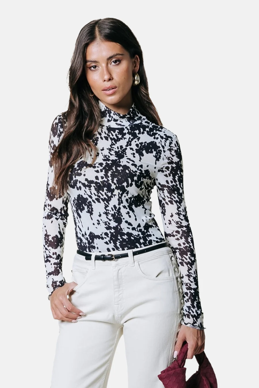 T-shirt met lange mouwen - Multicolor