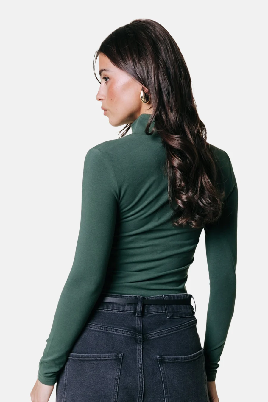 T-shirt met lange mouwen - groen - Image 2