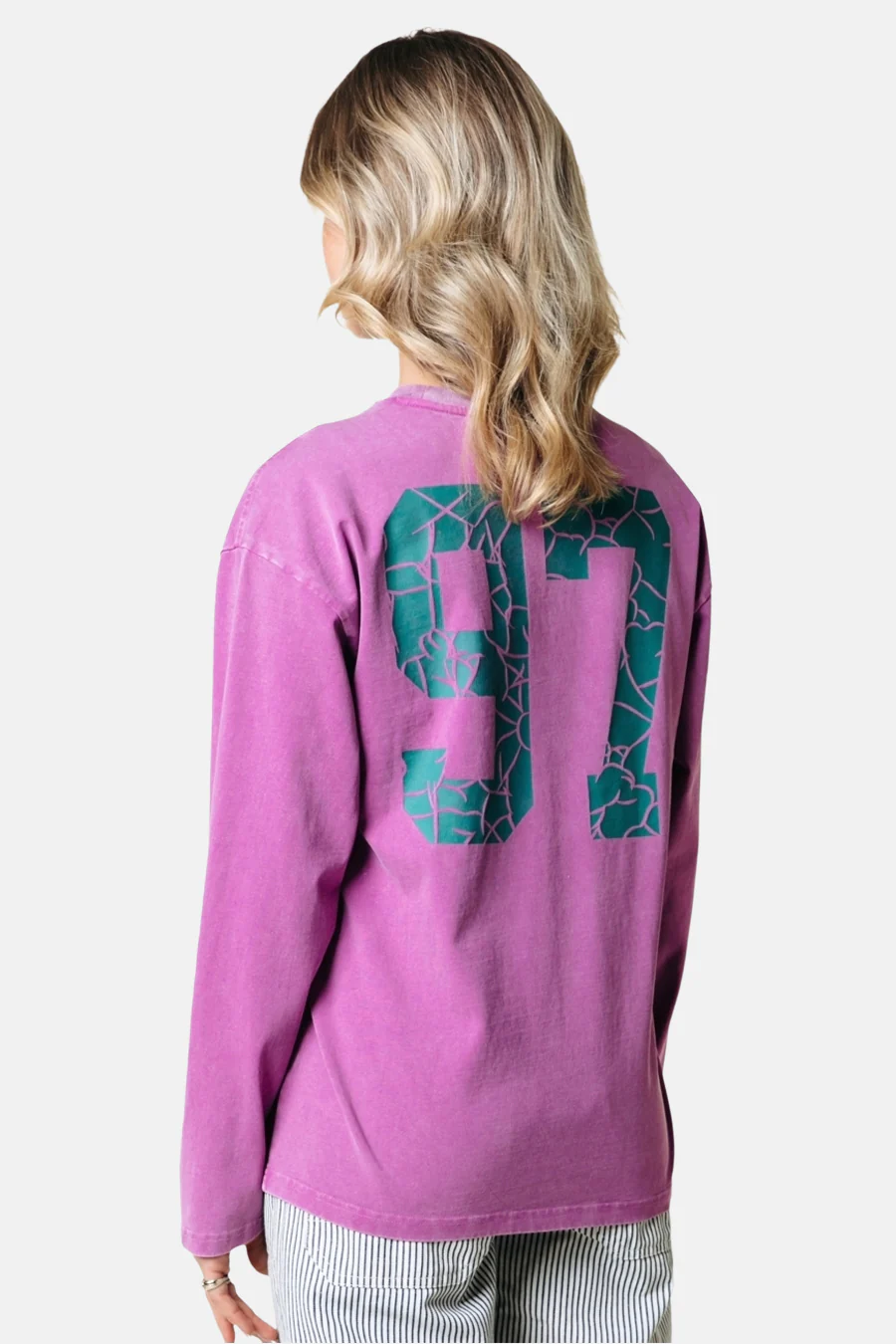 T-shirt met lange mouwen - roze