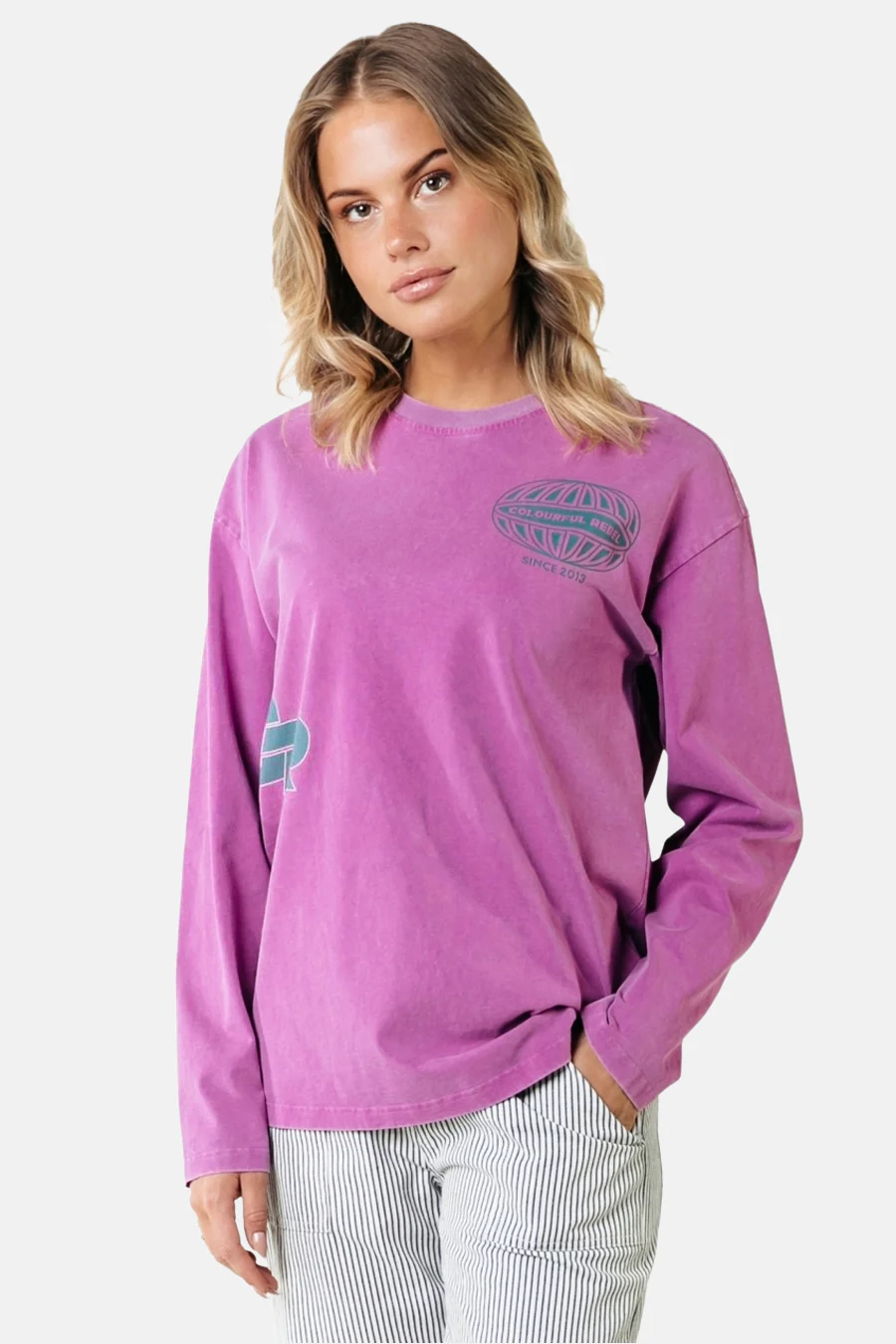 T-shirt met lange mouwen - roze - Image 2