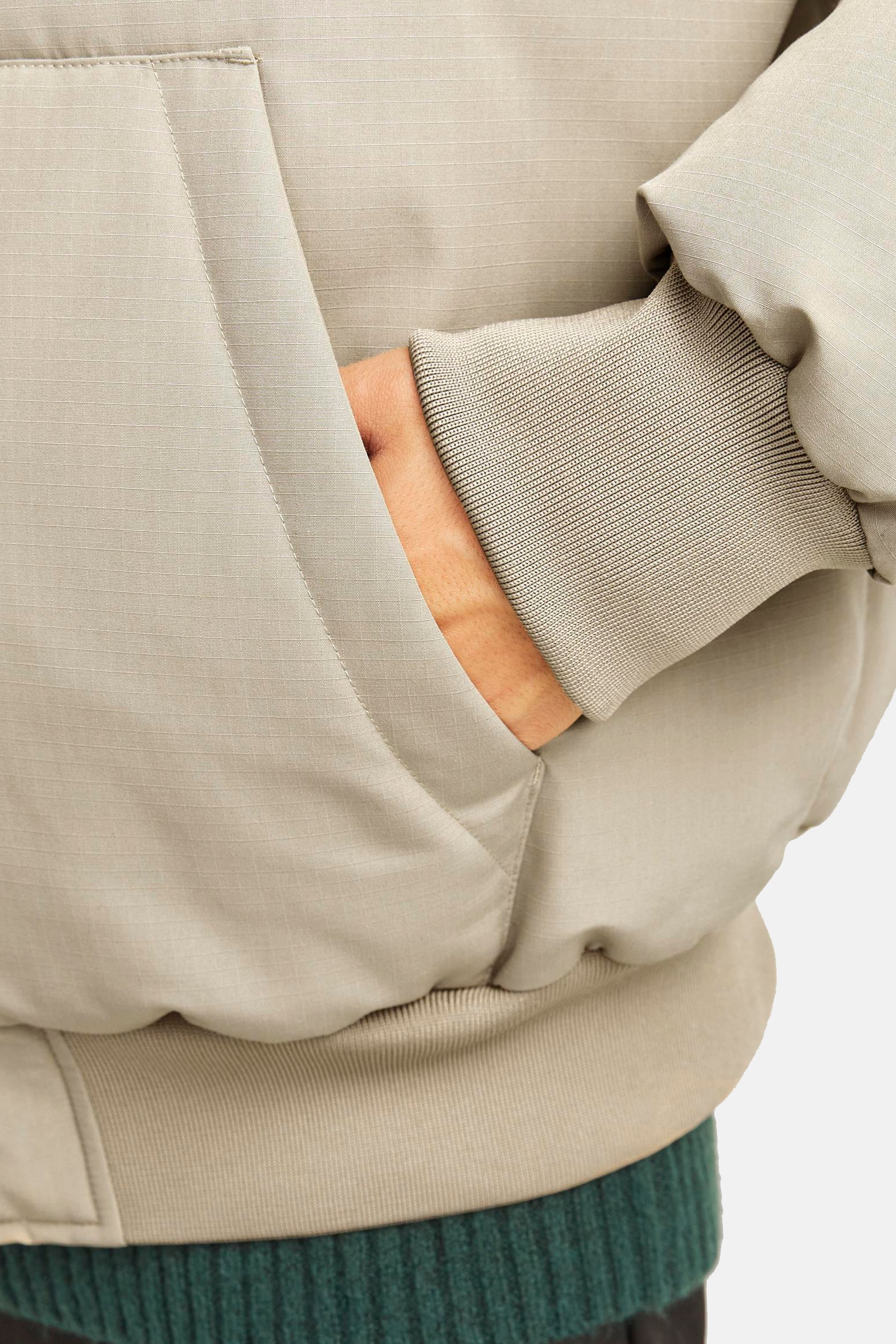 Korte jas - beige - Image 4
