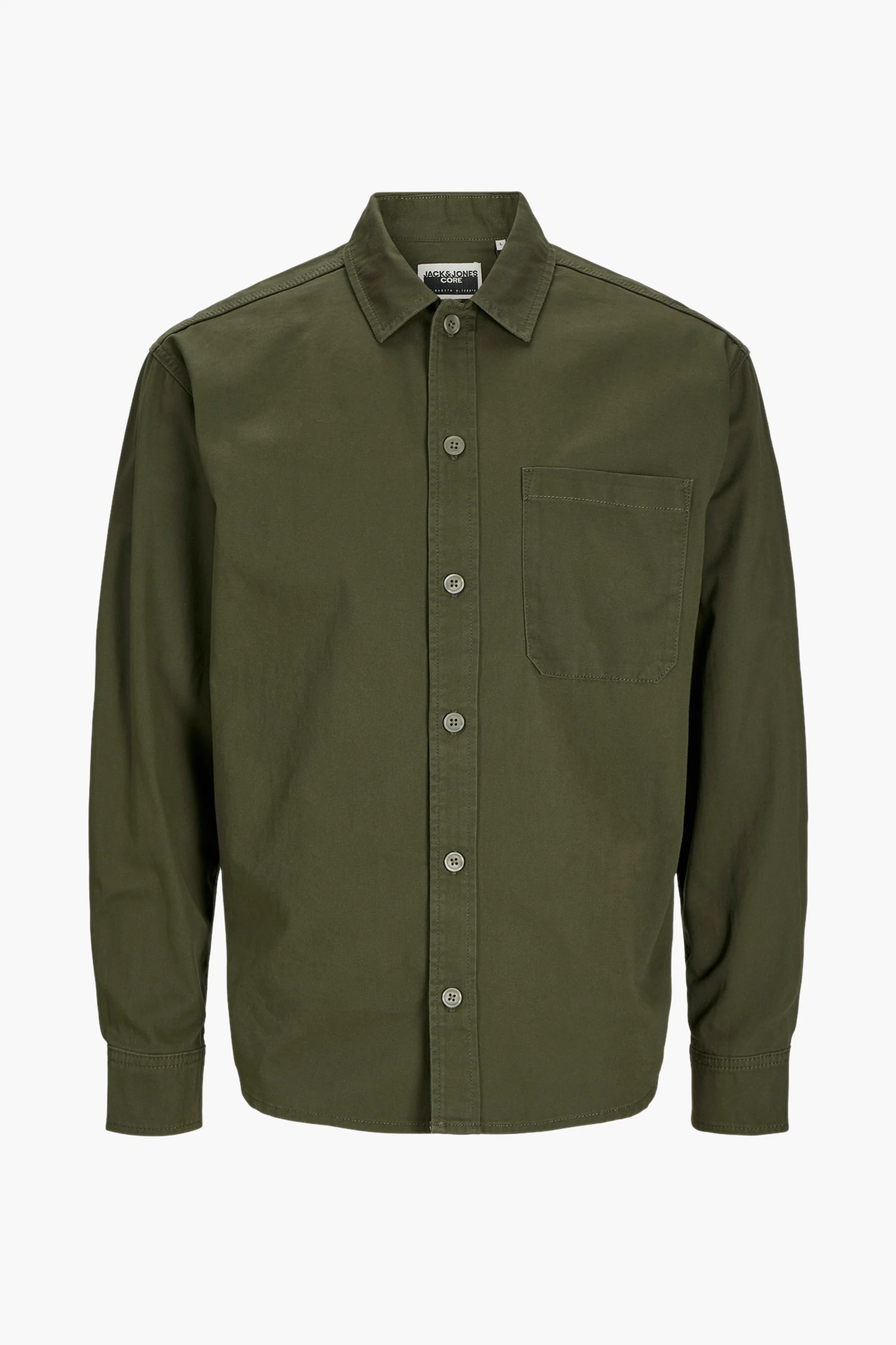 Hemd met lange mouwen - khaki