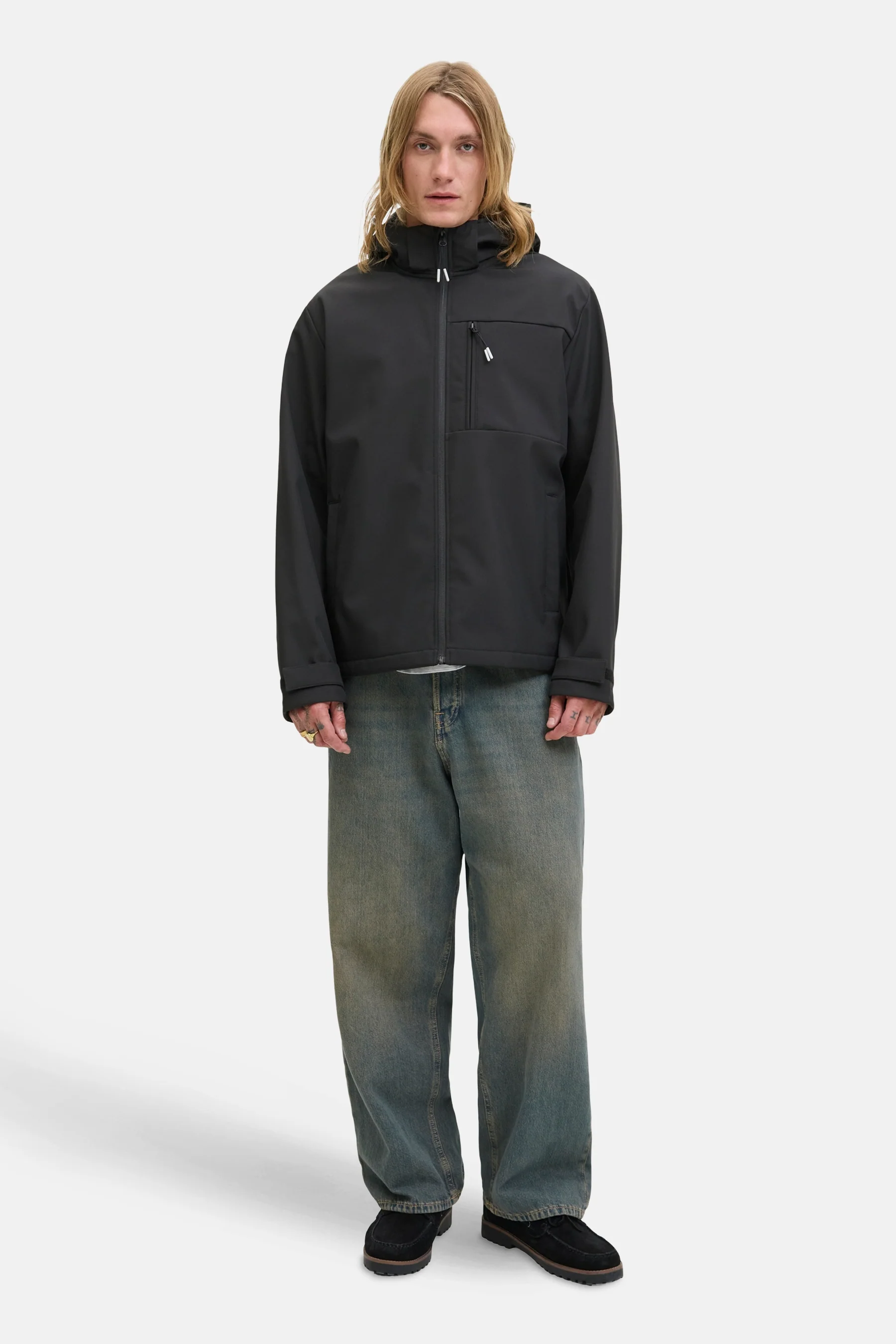 Korte jas - zwart - Image 2