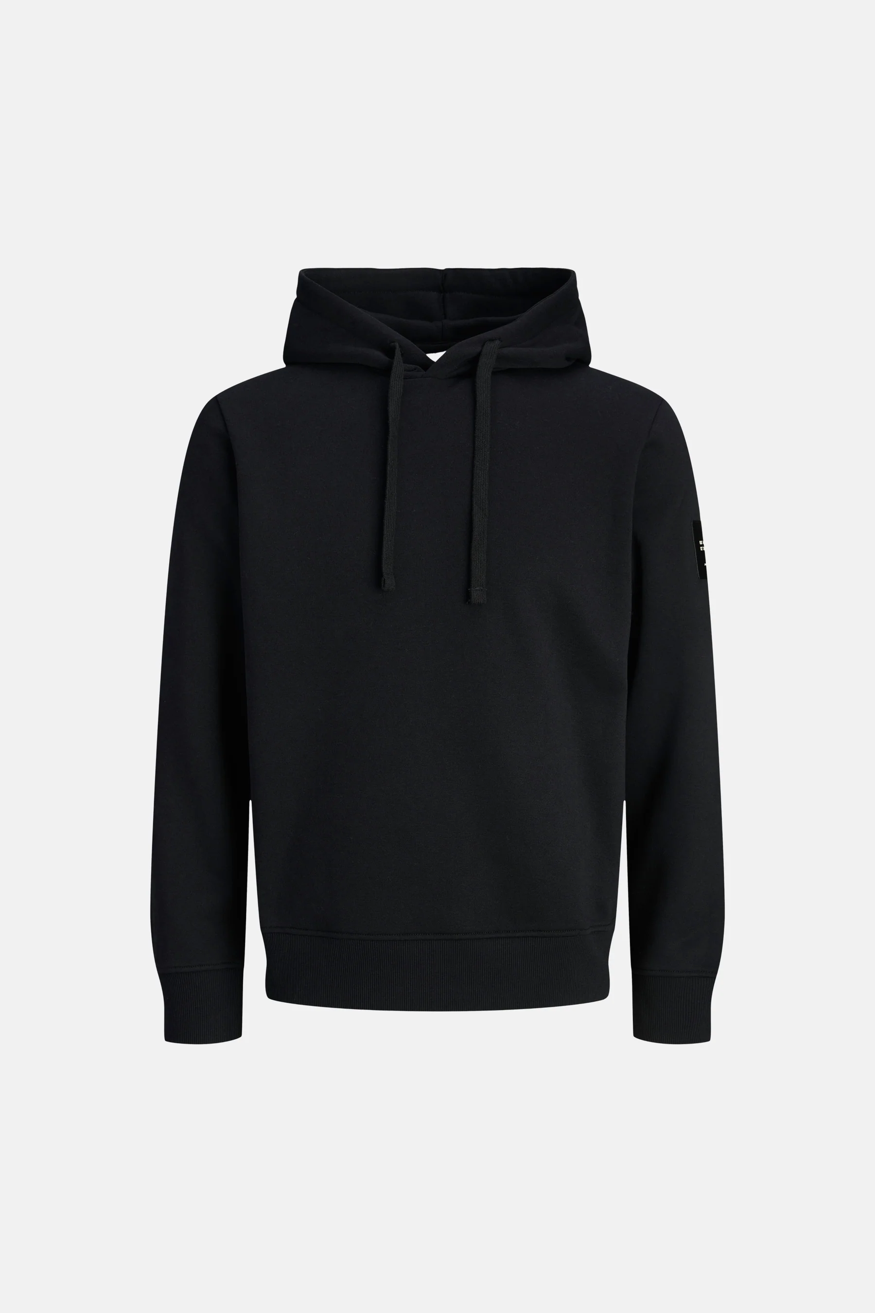Sweater met kap - zwart
