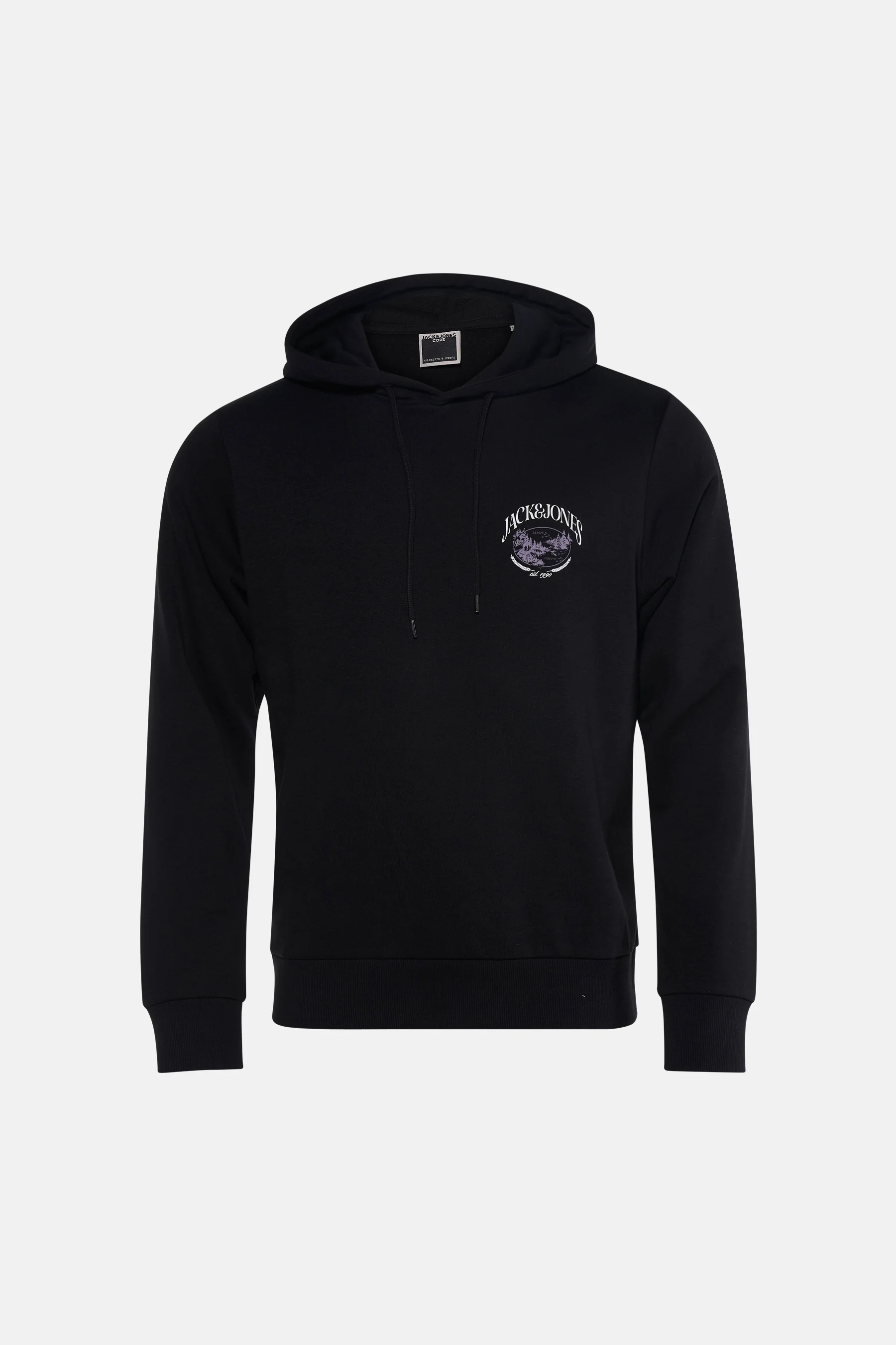 Sweater met kap - zwart - Image 4