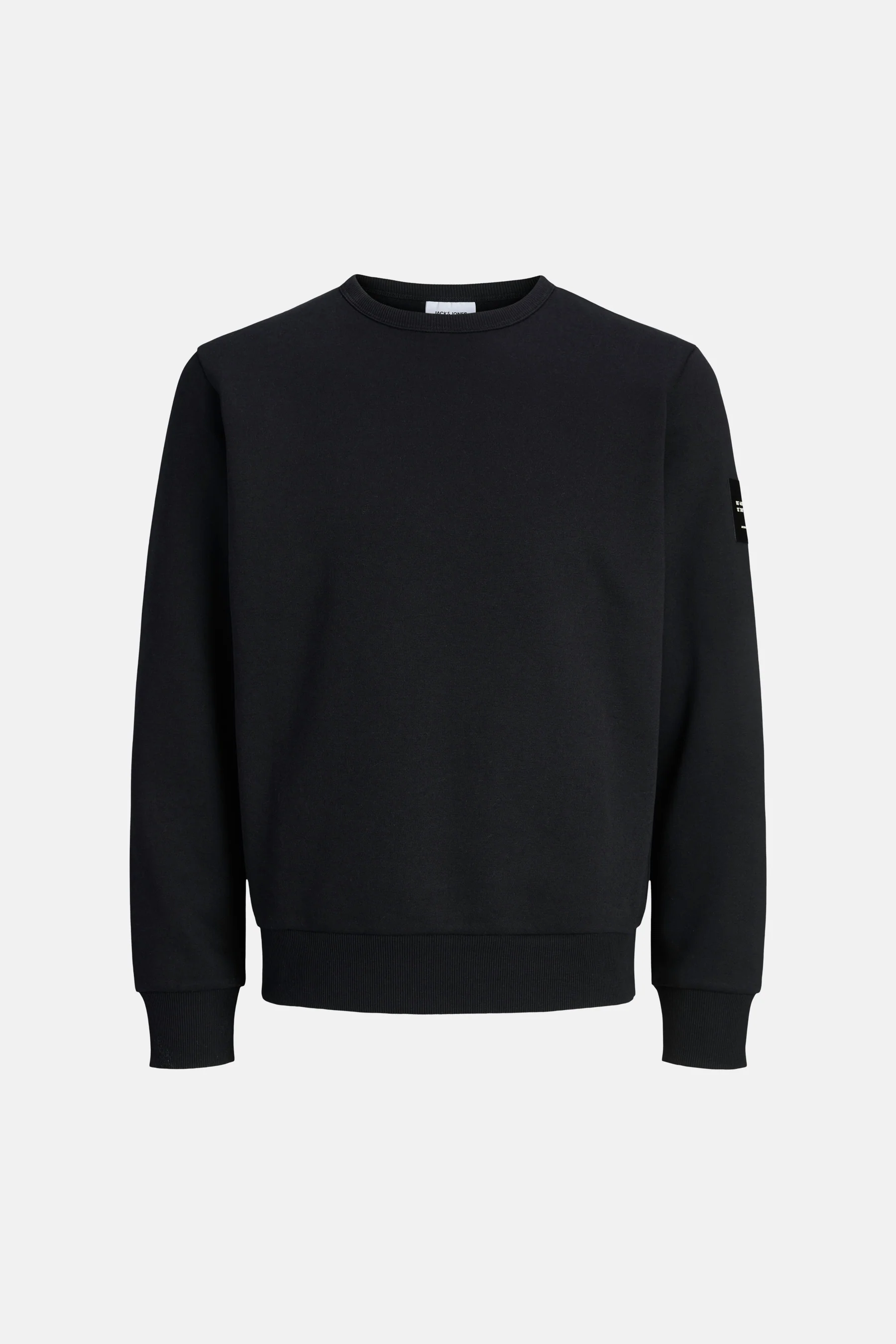 Sweater O-hals - zwart