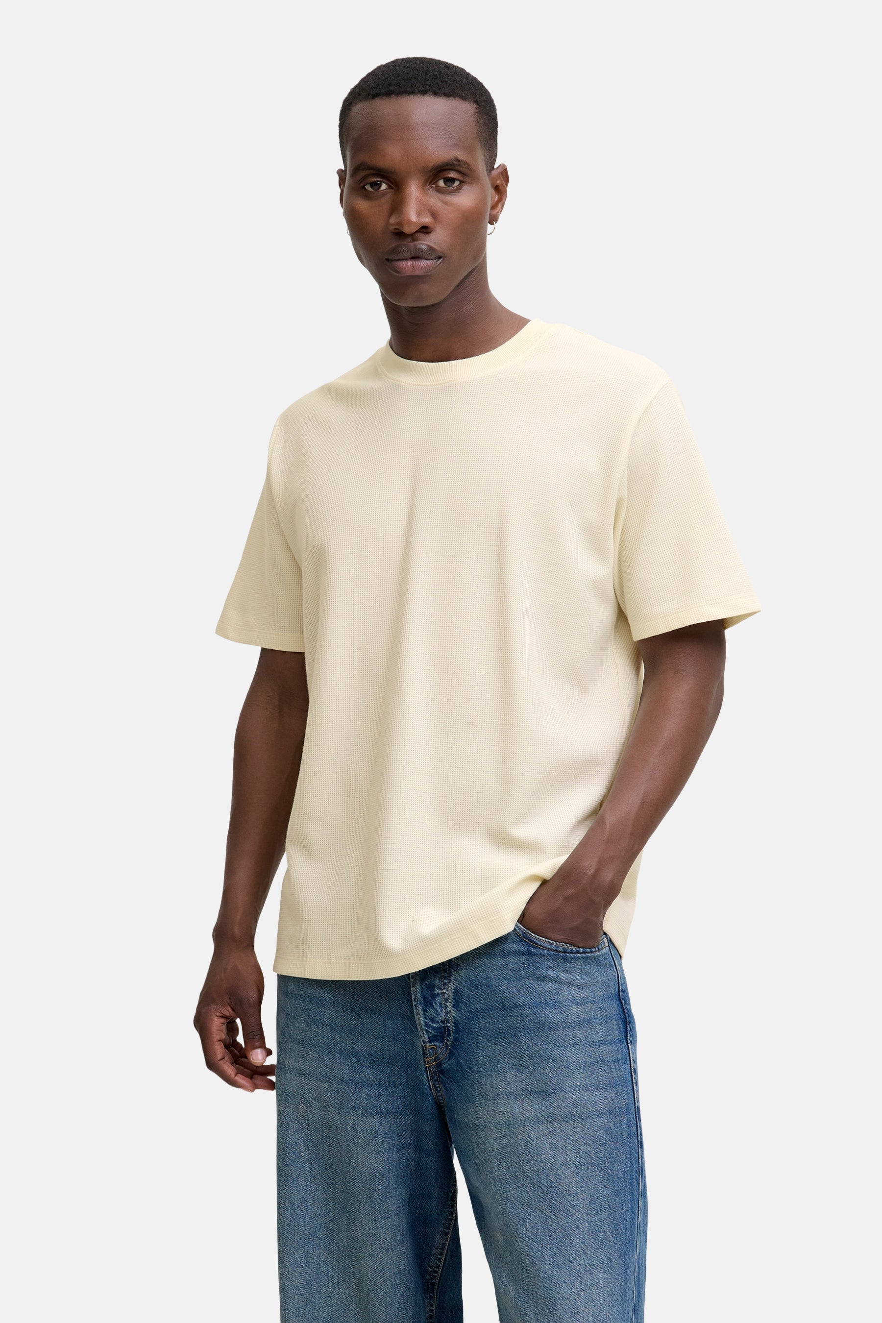 T-shirt met korte mouwen - beige