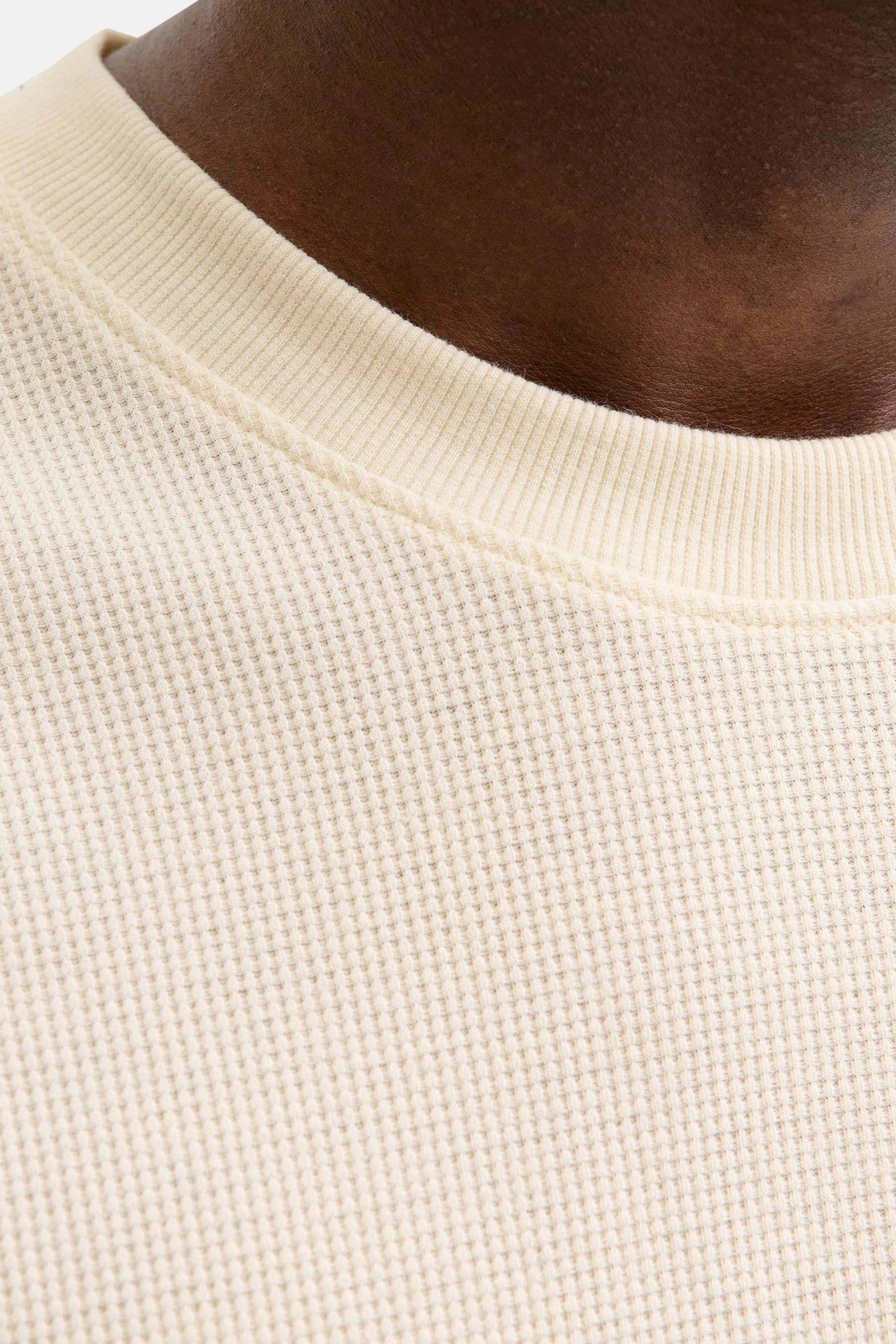 T-shirt met korte mouwen - beige - Image 4