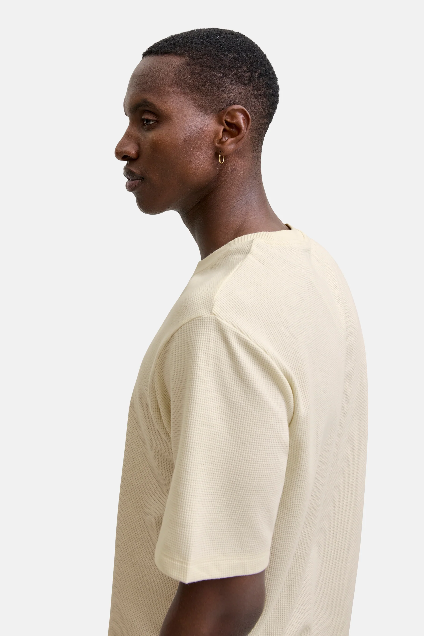 T-shirt met korte mouwen - beige - Image 6
