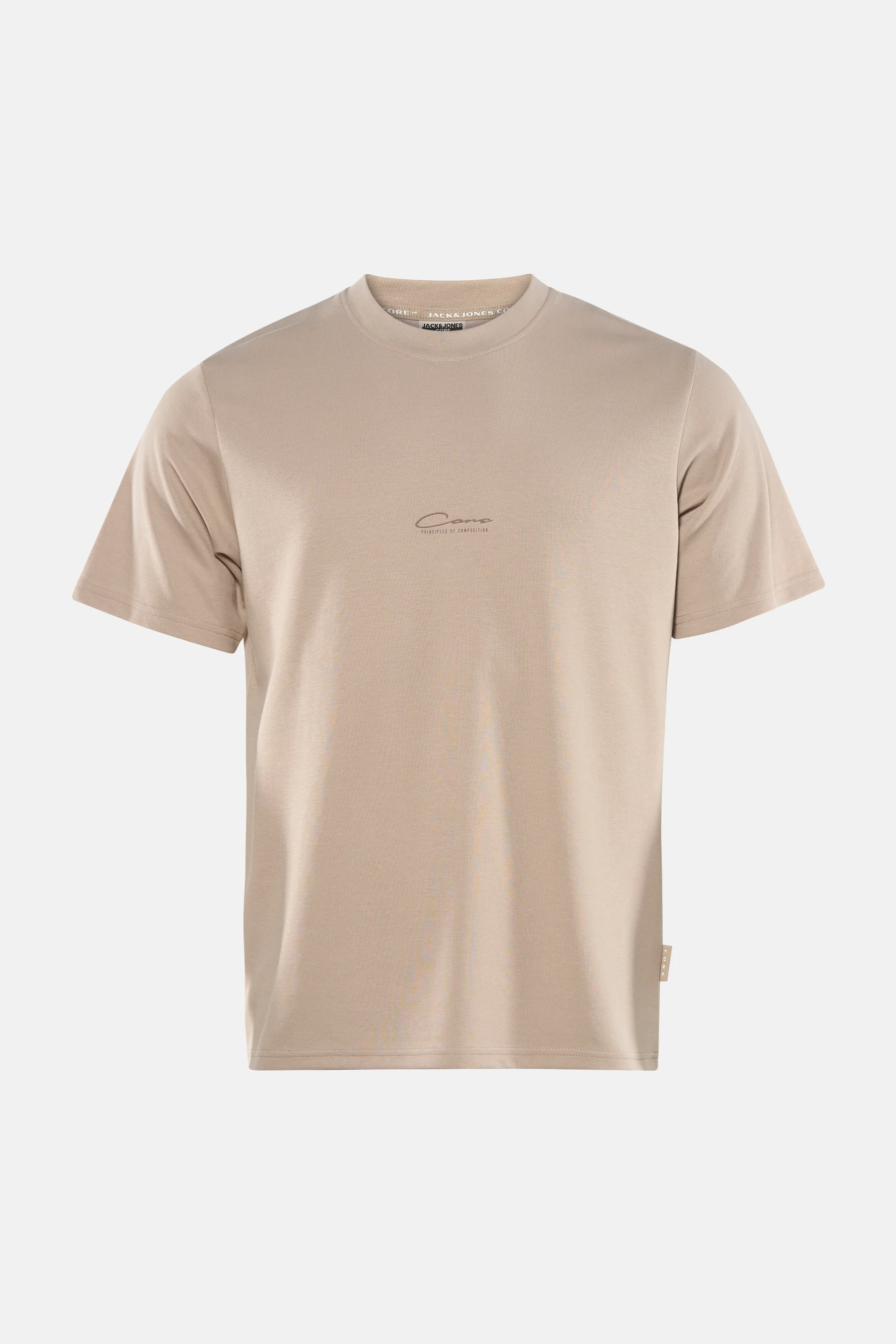 T-shirt met korte mouwen - beige