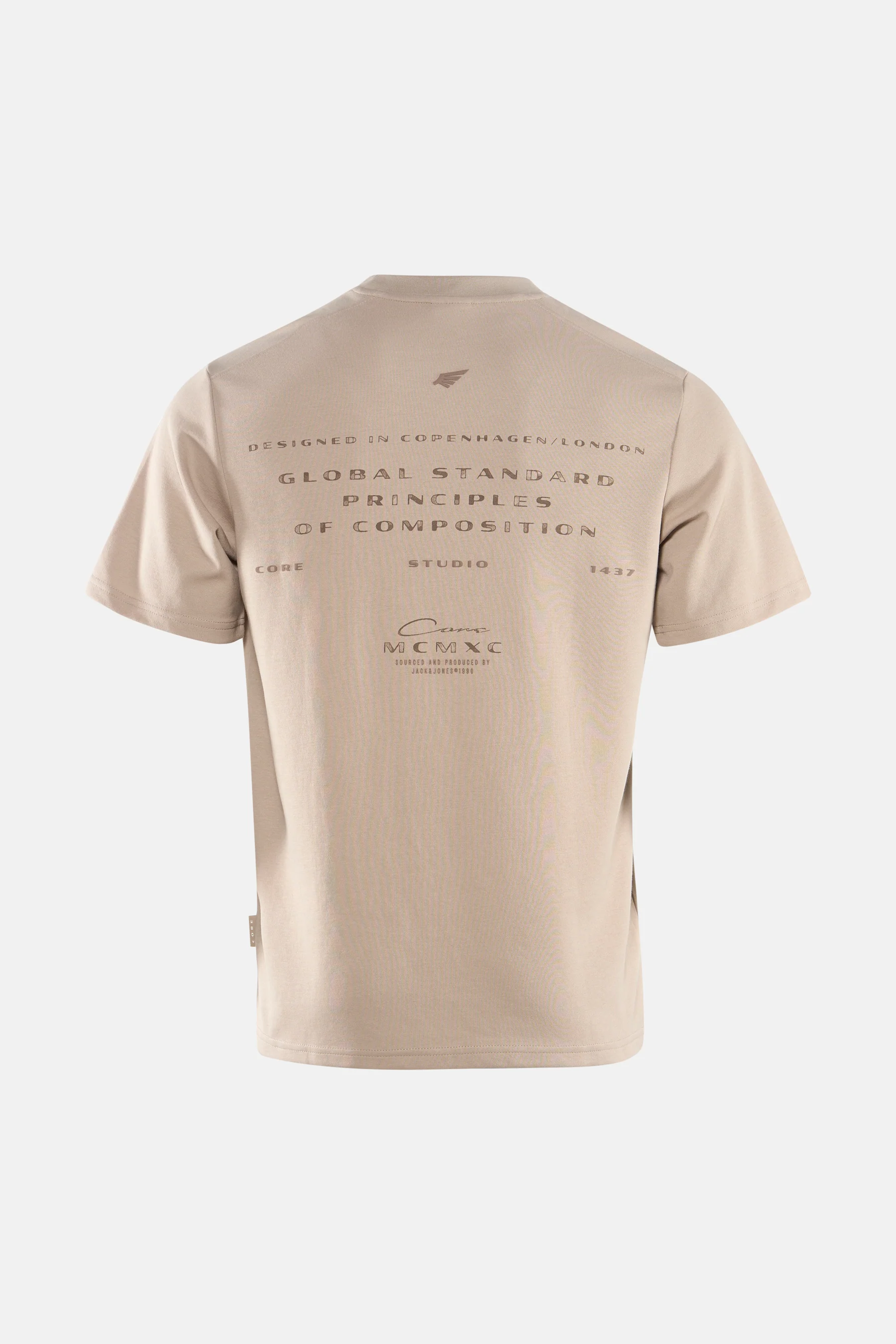 T-shirt met korte mouwen - beige - Image 2