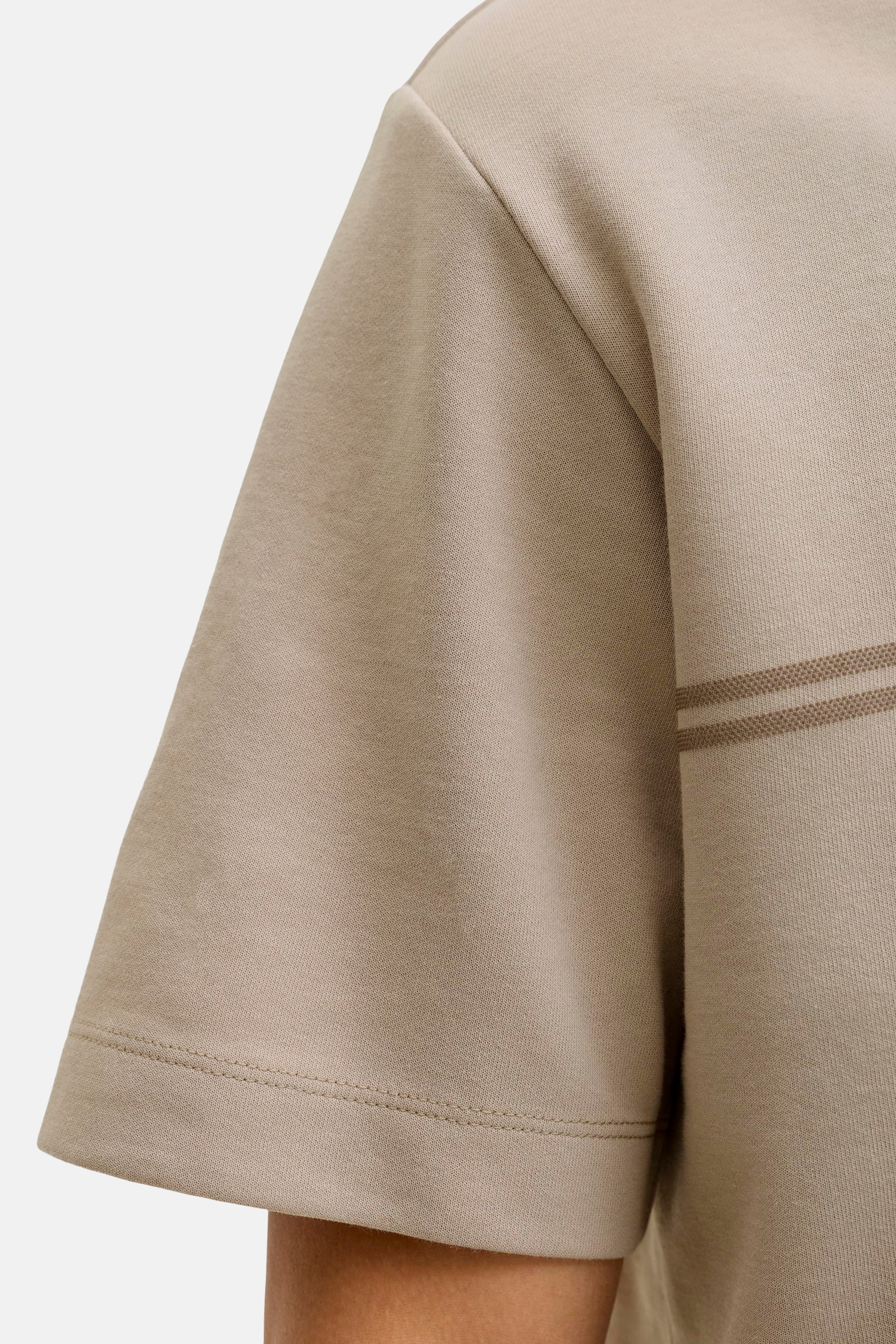 T-shirt met korte mouwen - beige - Image 5