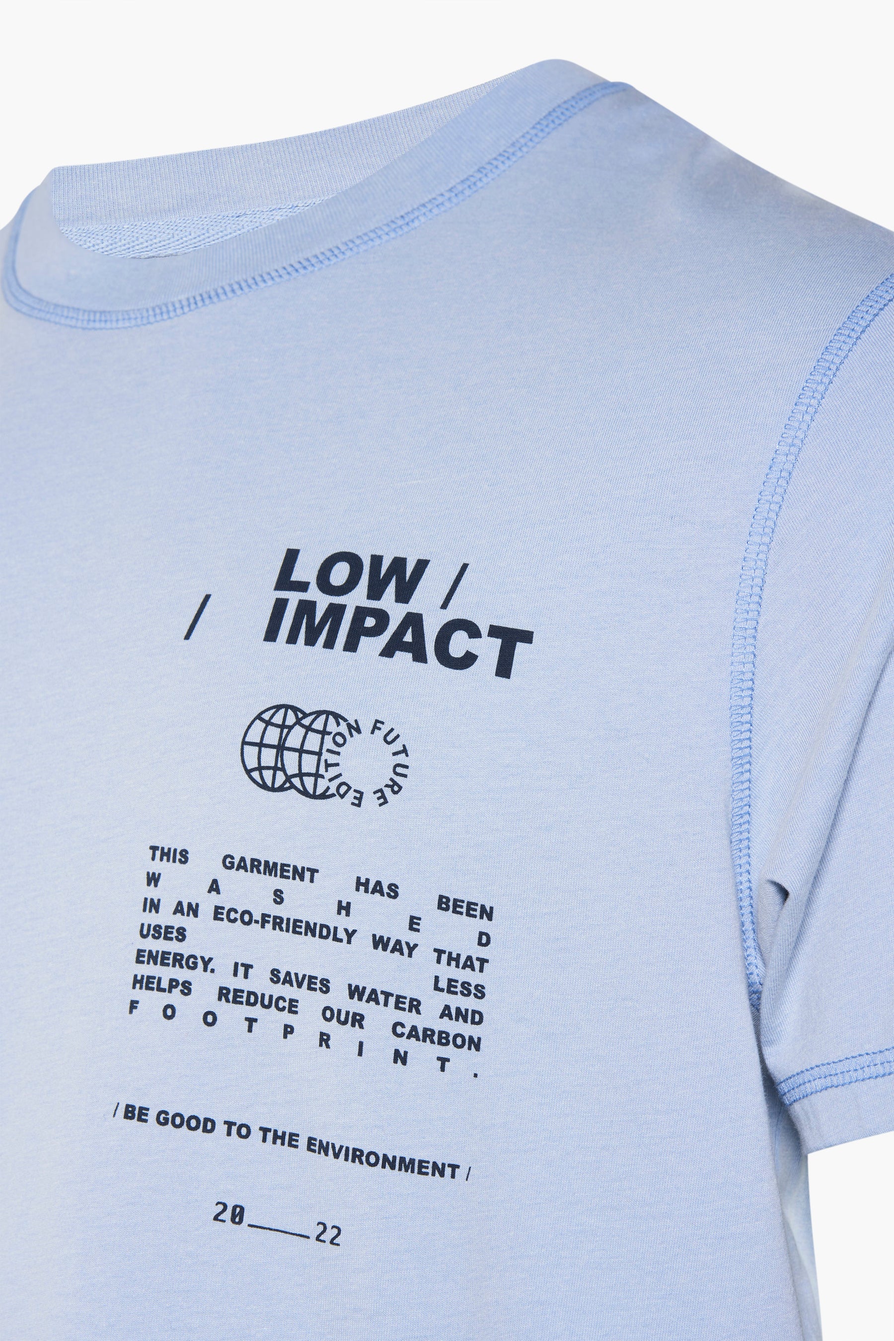 T-shirt - blauw - Image 4