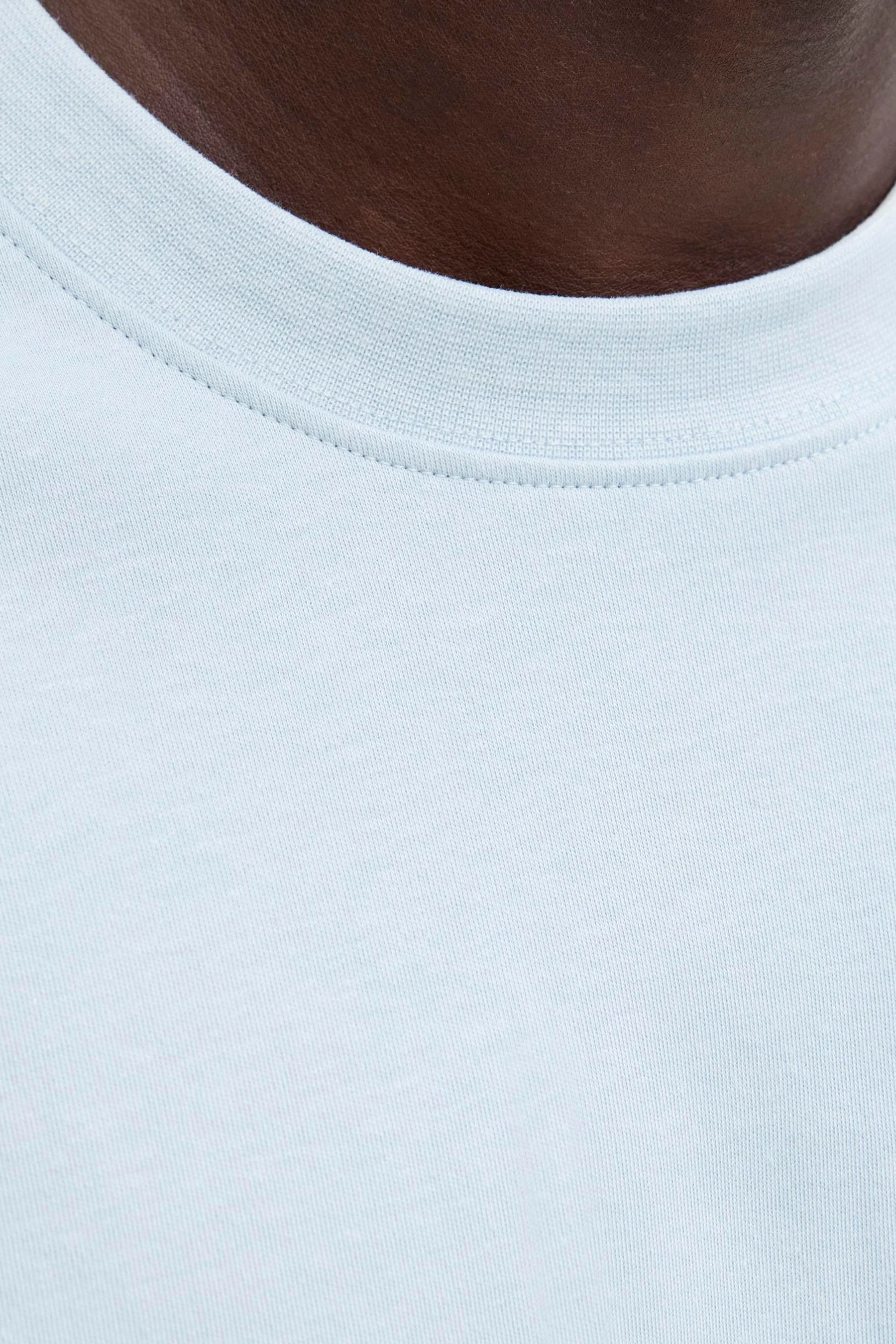 T-shirt met korte mouwen - blauw - Image 4