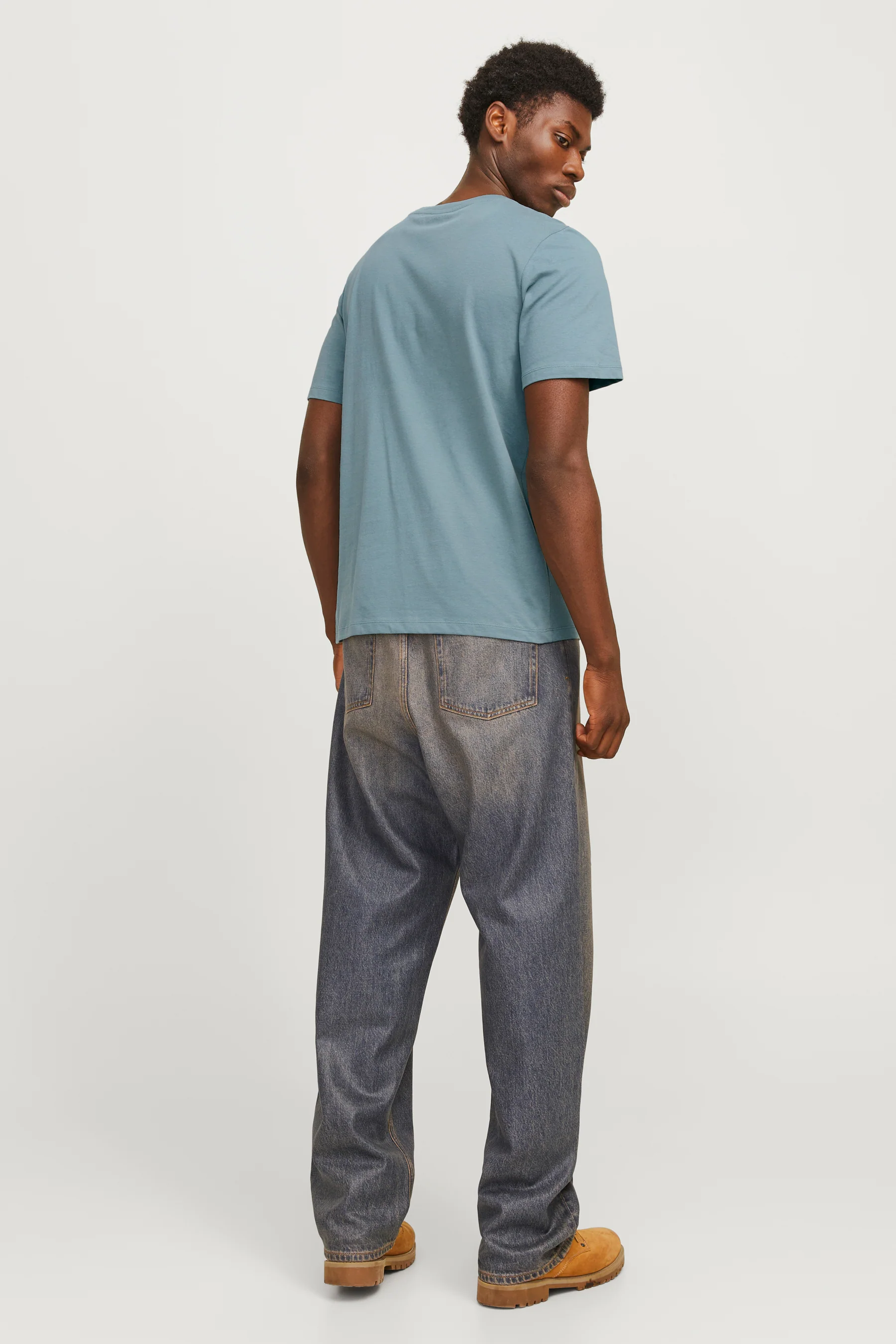 T-shirt met korte mouwen - blauw - Image 4