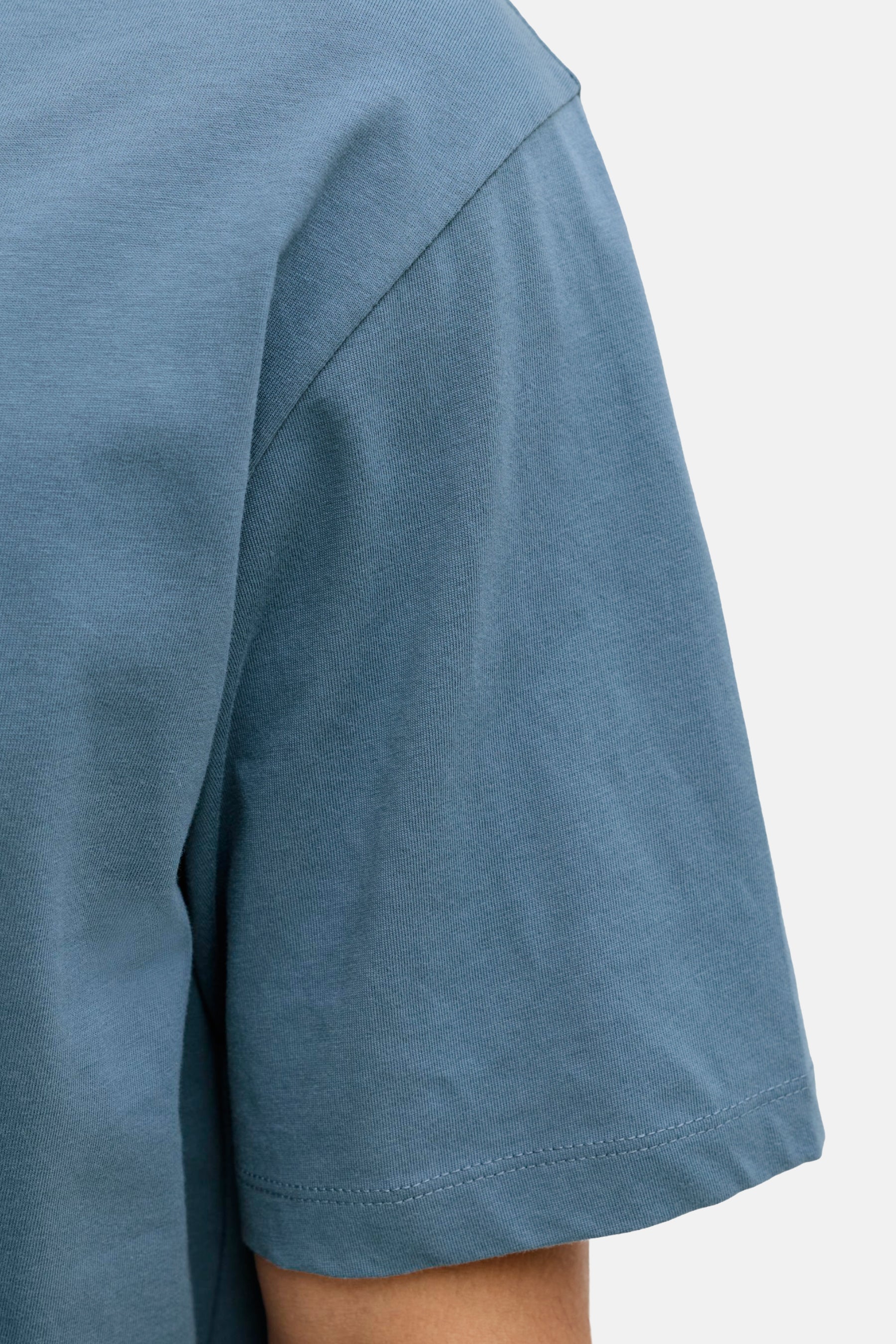 T-shirt met korte mouwen - blauw - Image 5
