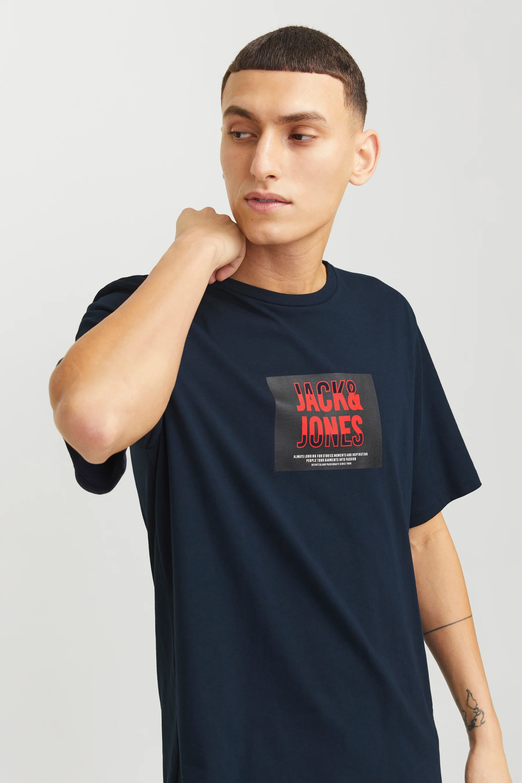 T-shirt met korte mouwen - blauw - Image 6