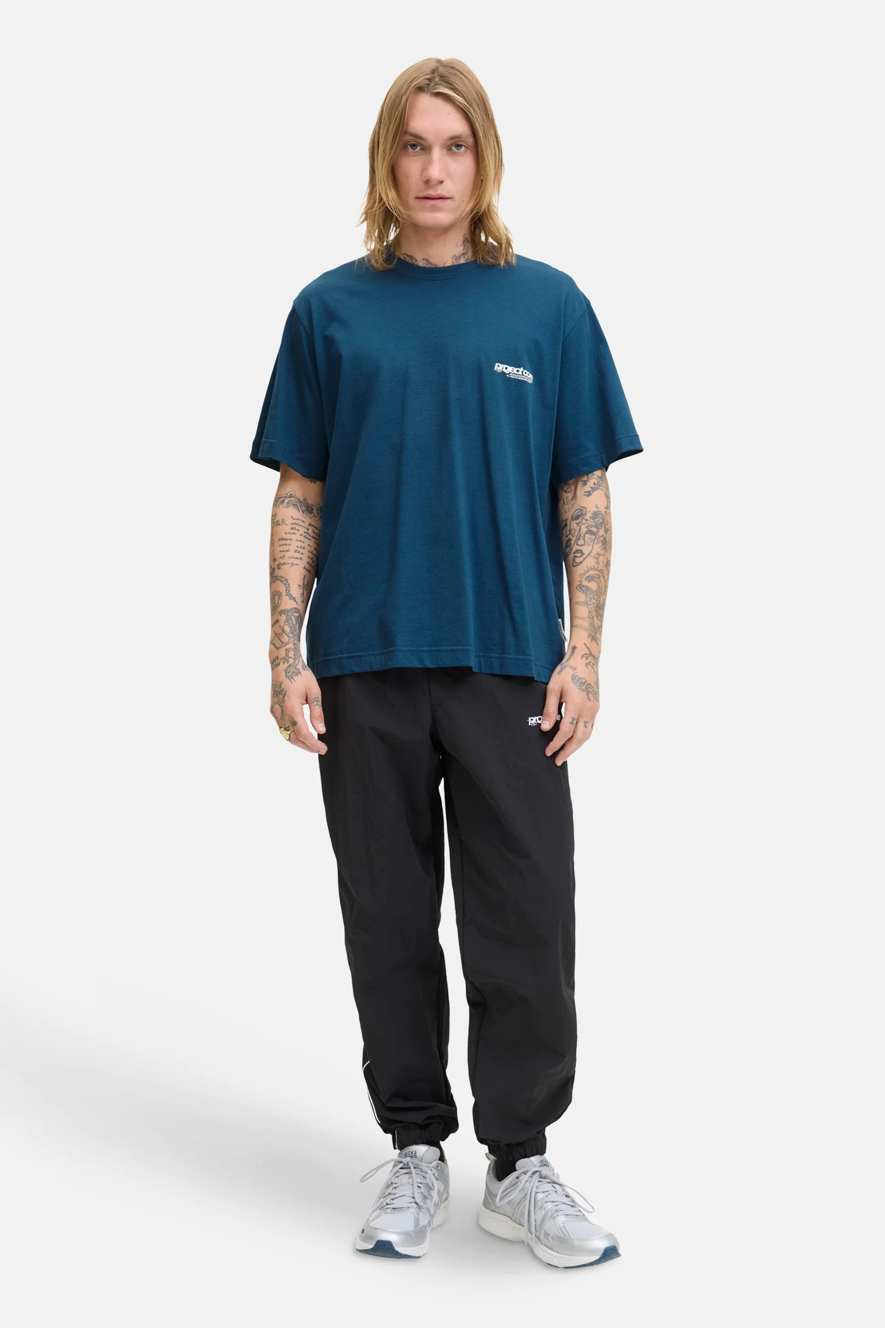 T-shirt met korte mouwen - Blauw - Image 2