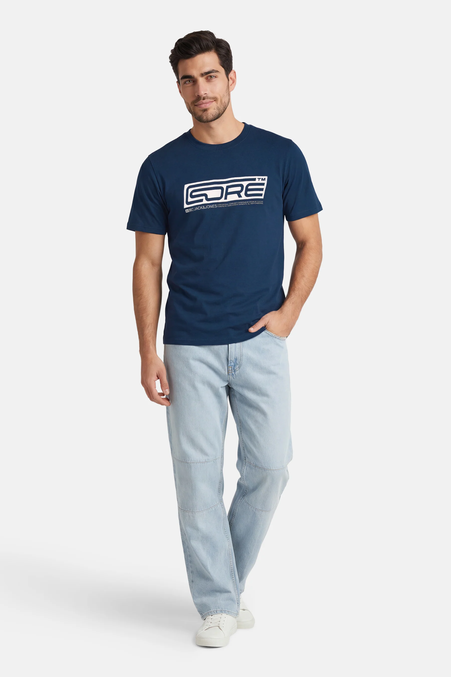 T-shirt met korte mouwen - blauw - Image 3