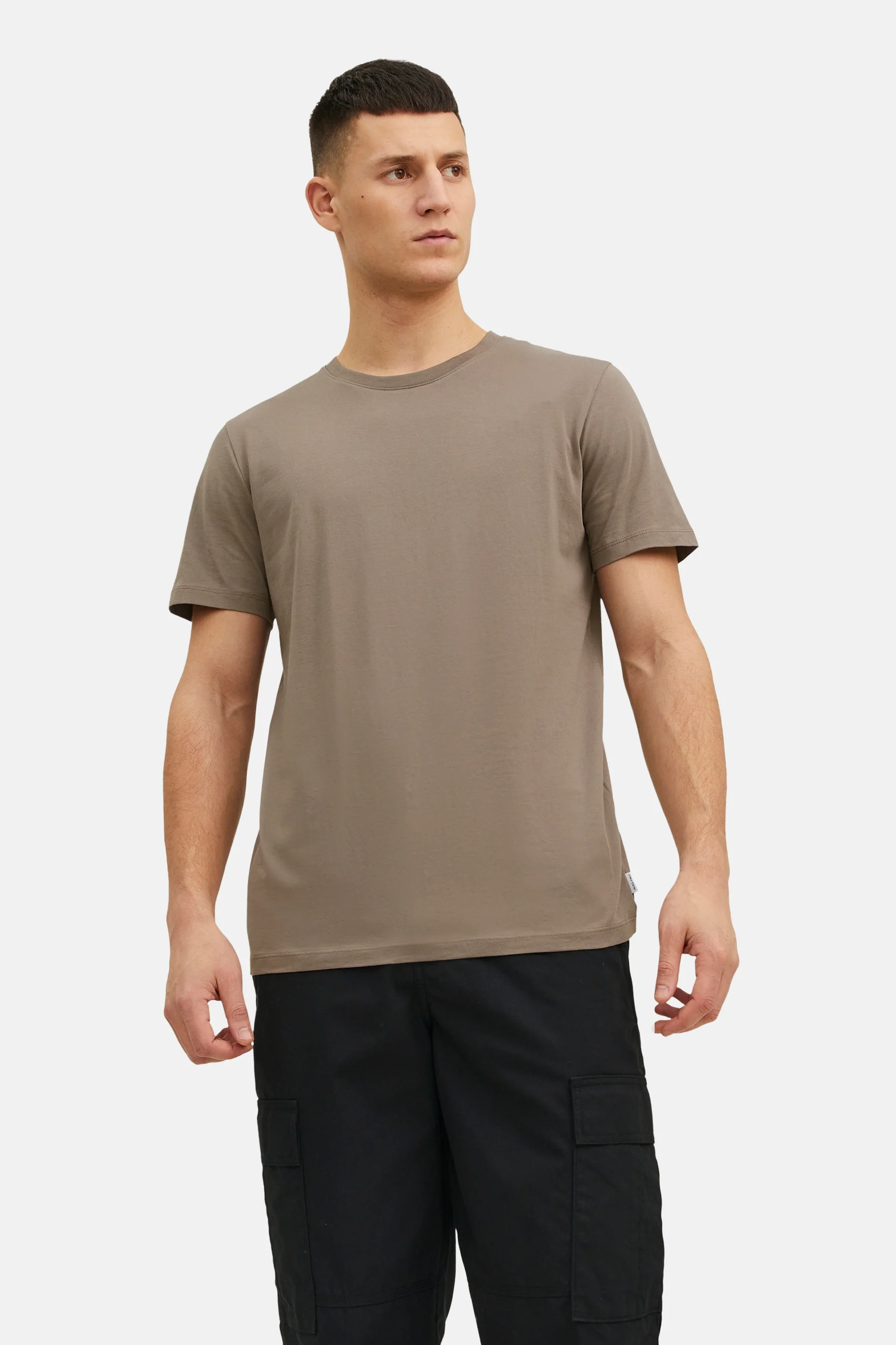 T-shirt met korte mouwen - bruin