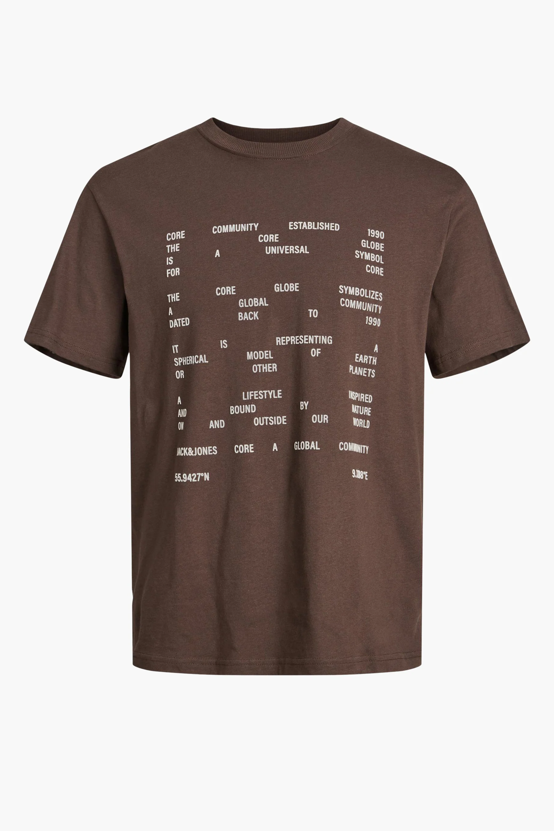 T-shirt - bruin