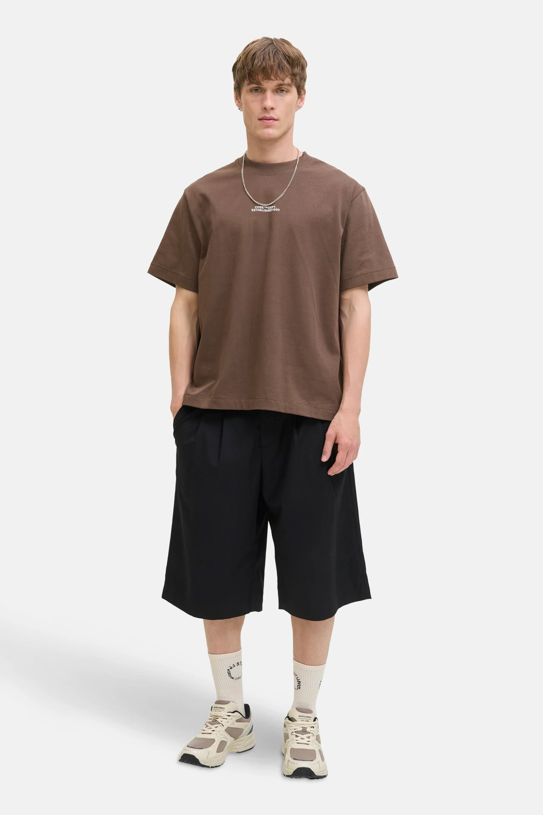 T-shirt met korte mouwen - bruin - Image 2