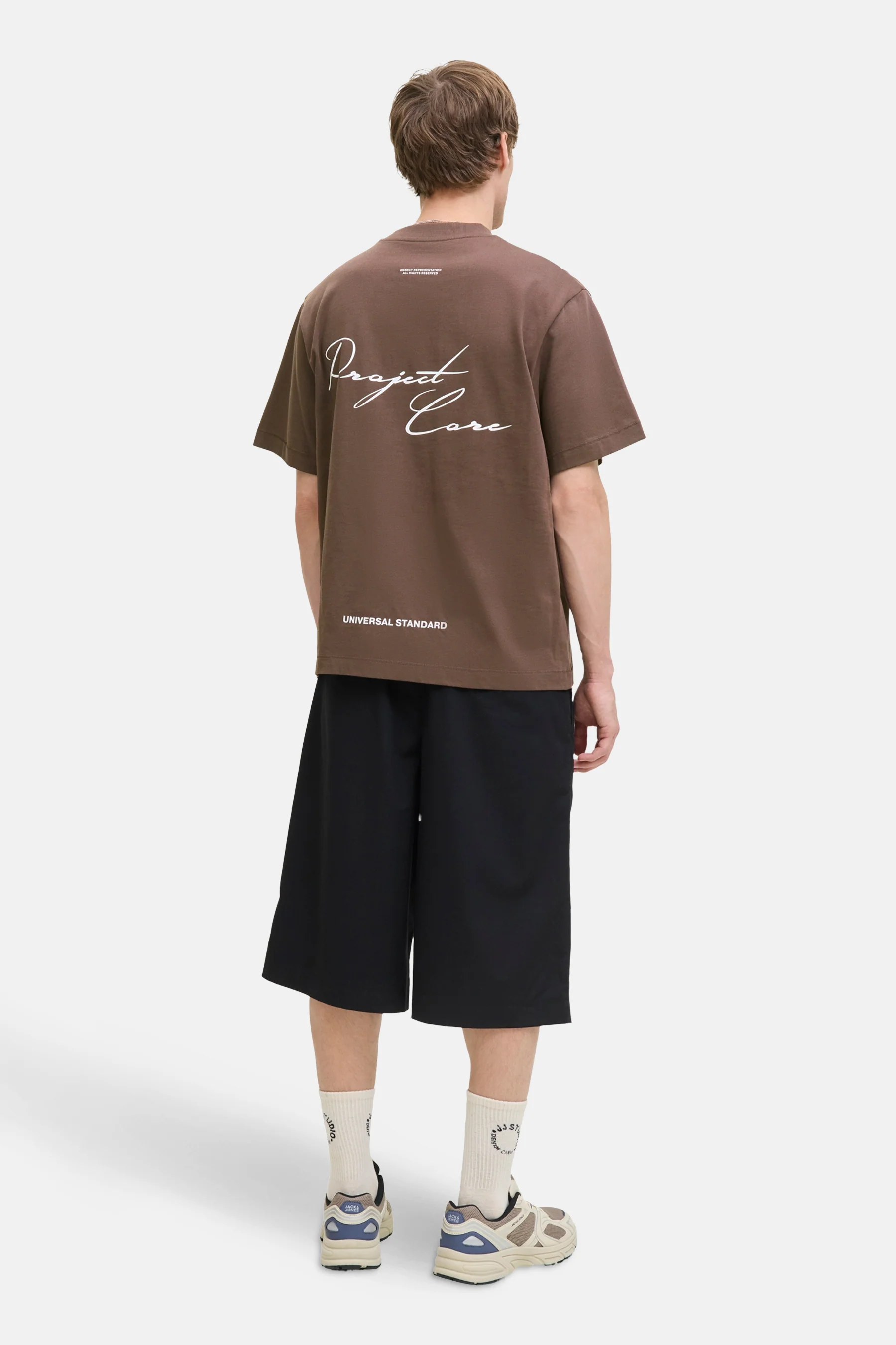 T-shirt met korte mouwen - bruin - Image 3