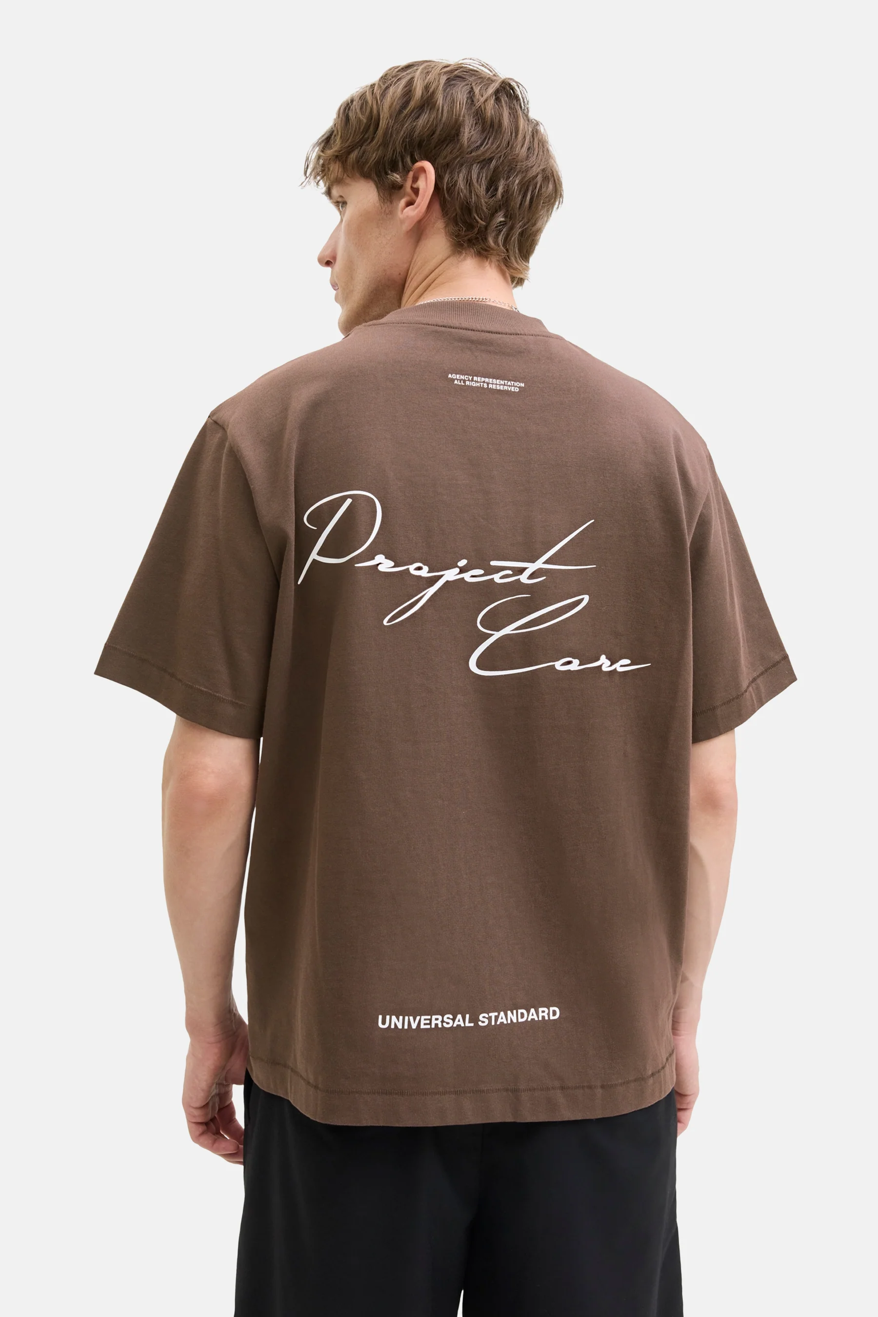 T-shirt met korte mouwen - bruin - Image 6