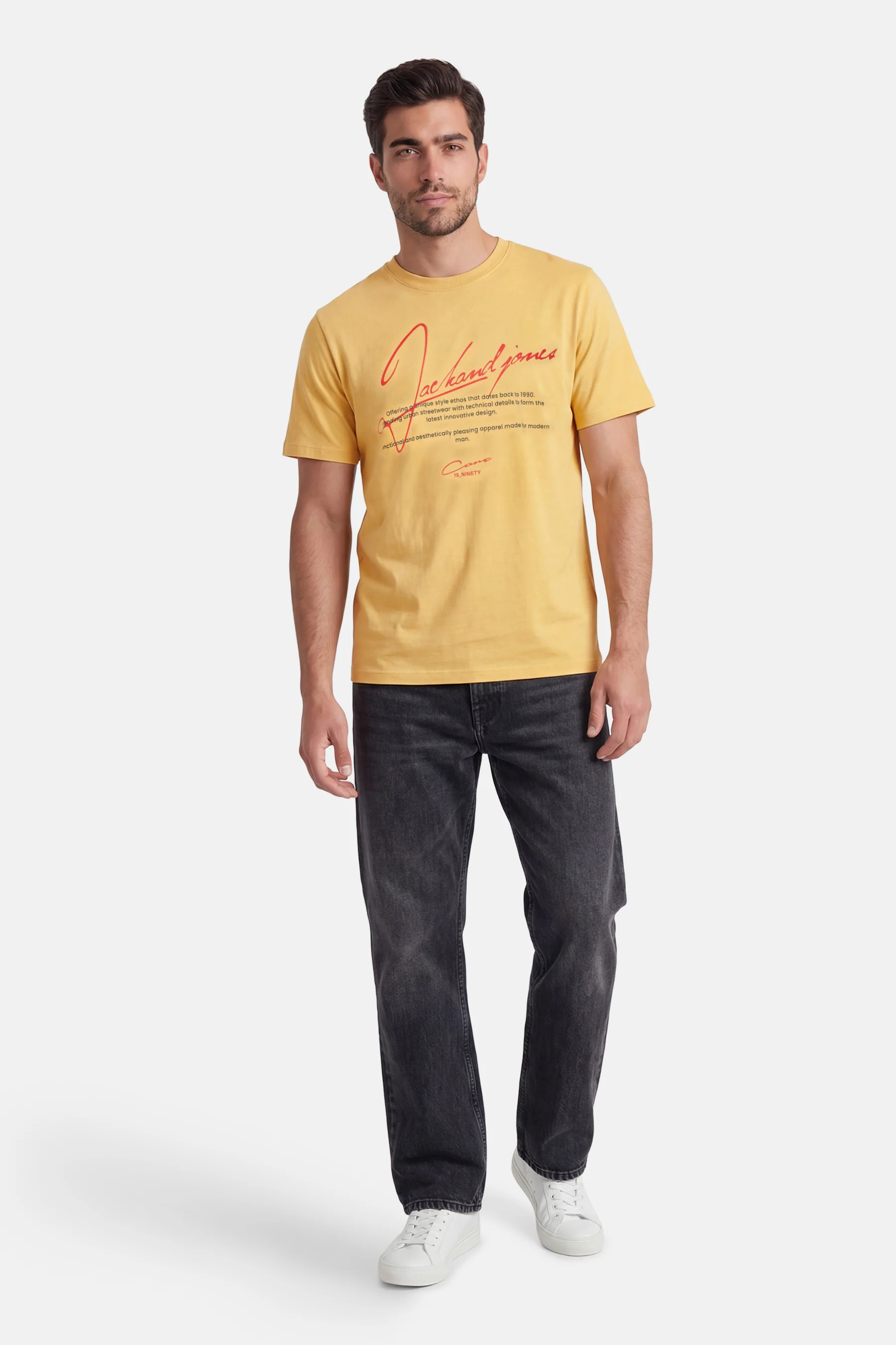T-shirt - geel - Image 2
