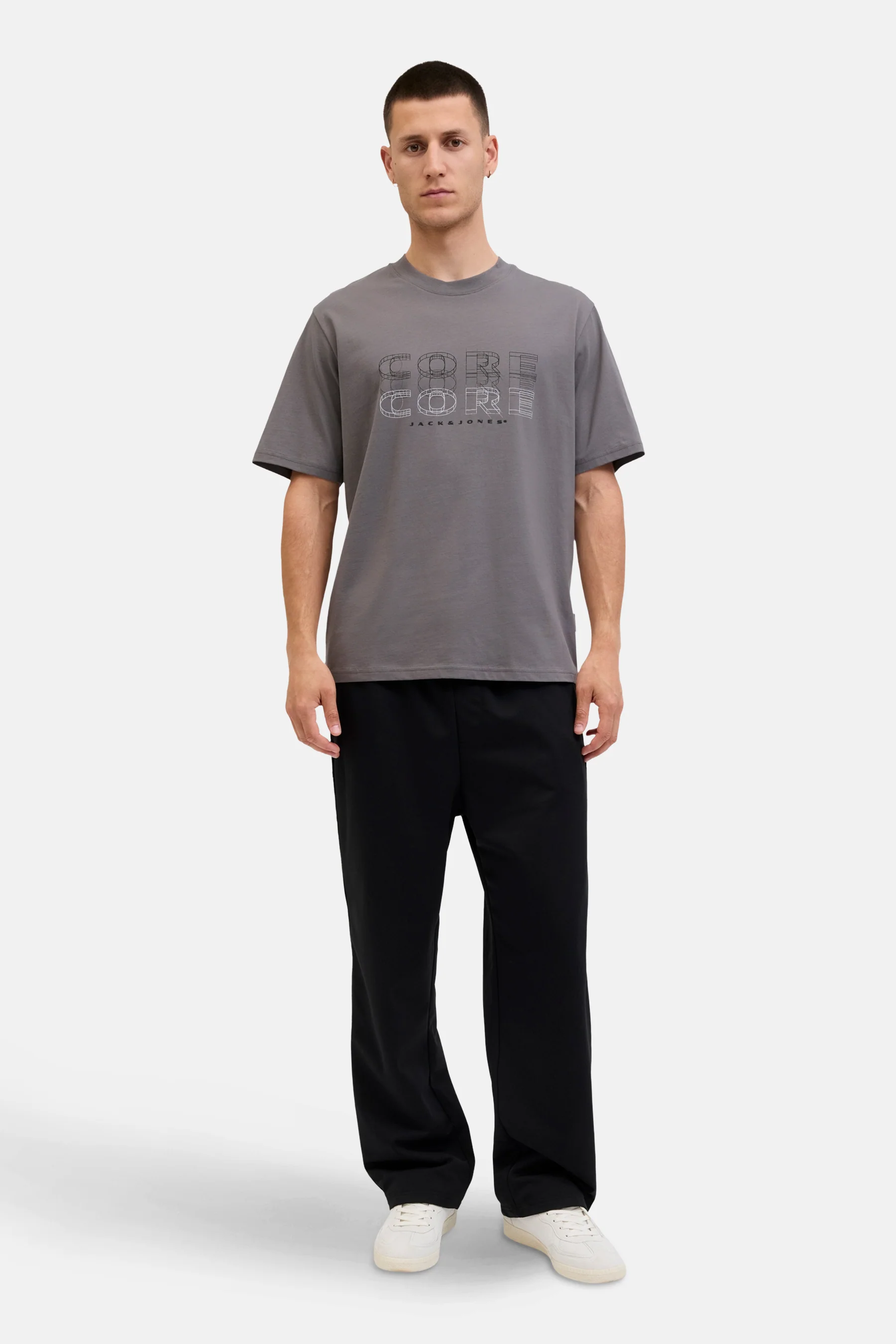 T-shirt met korte mouwen - grijs - Image 2