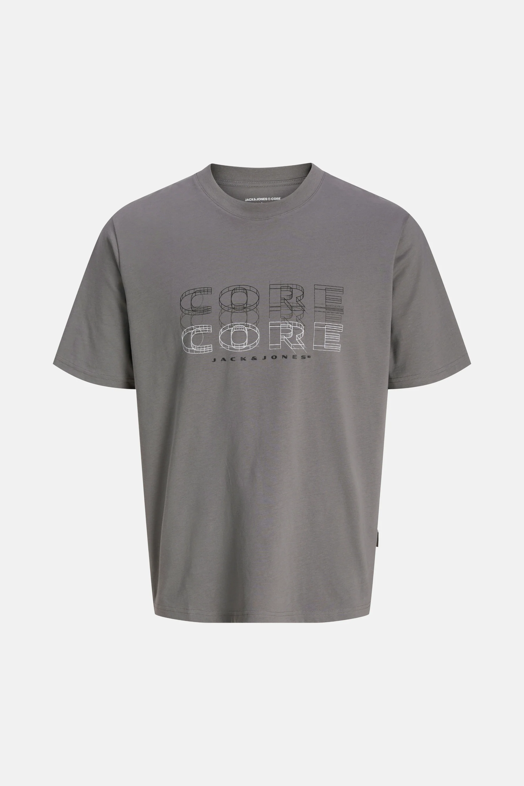 T-shirt met korte mouwen - grijs - Image 7