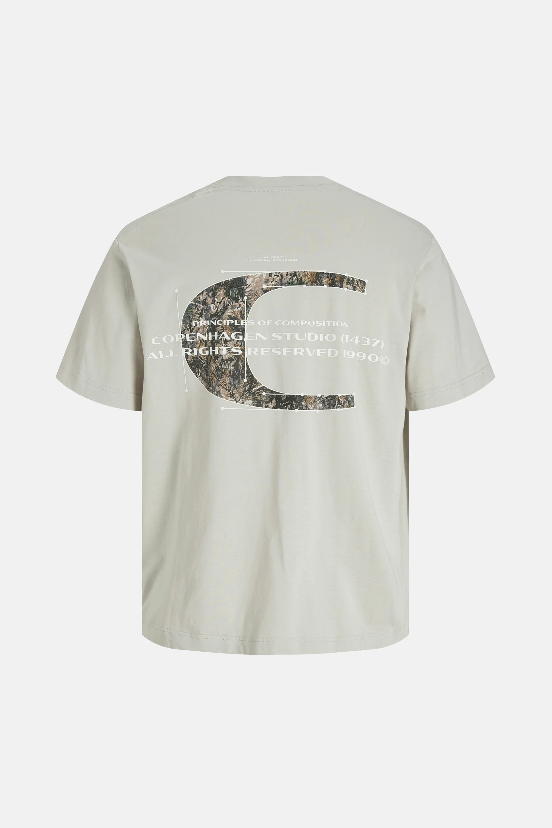 T-shirt met korte mouwen - grijs - Image 2