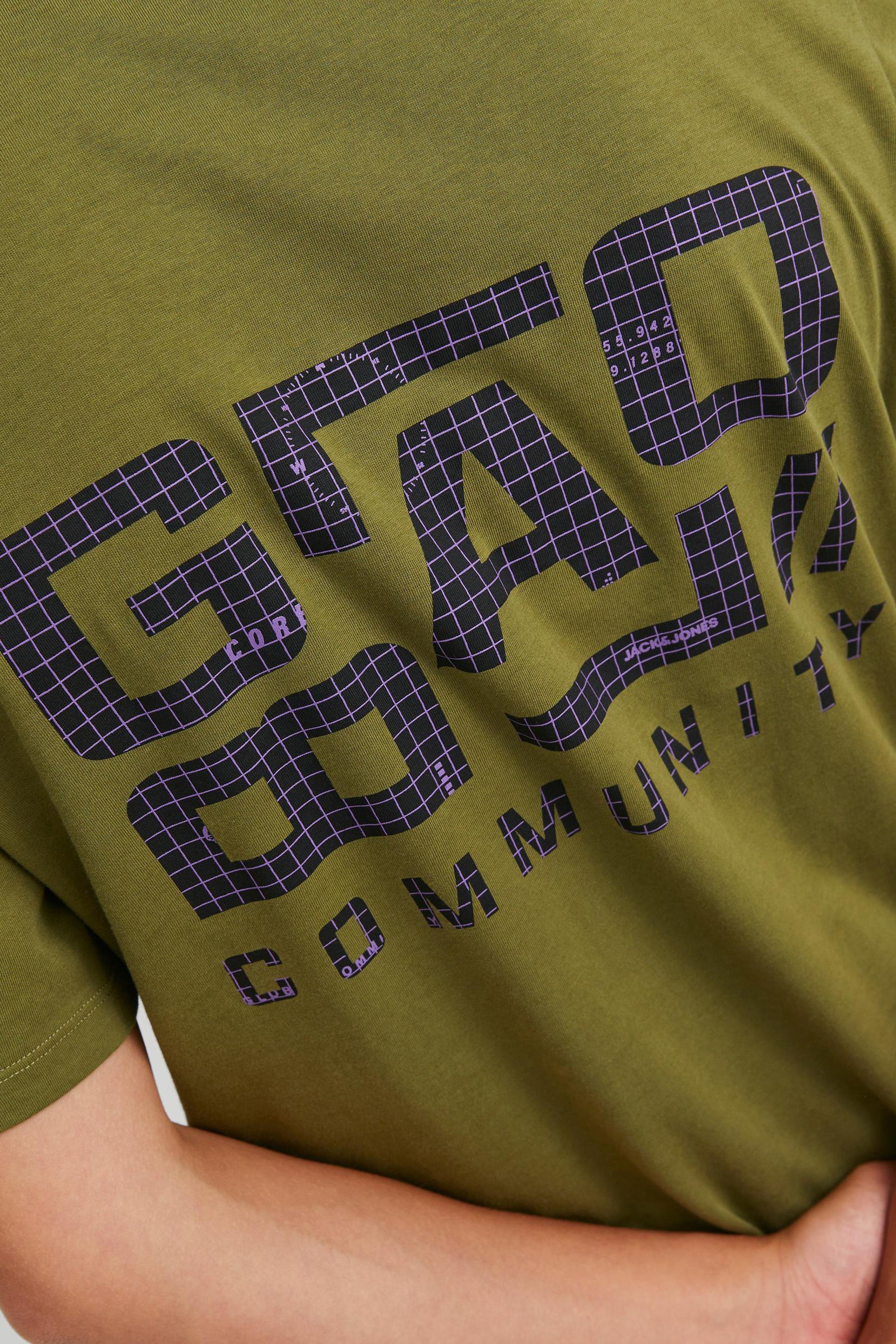 T-shirt - groen - Image 4