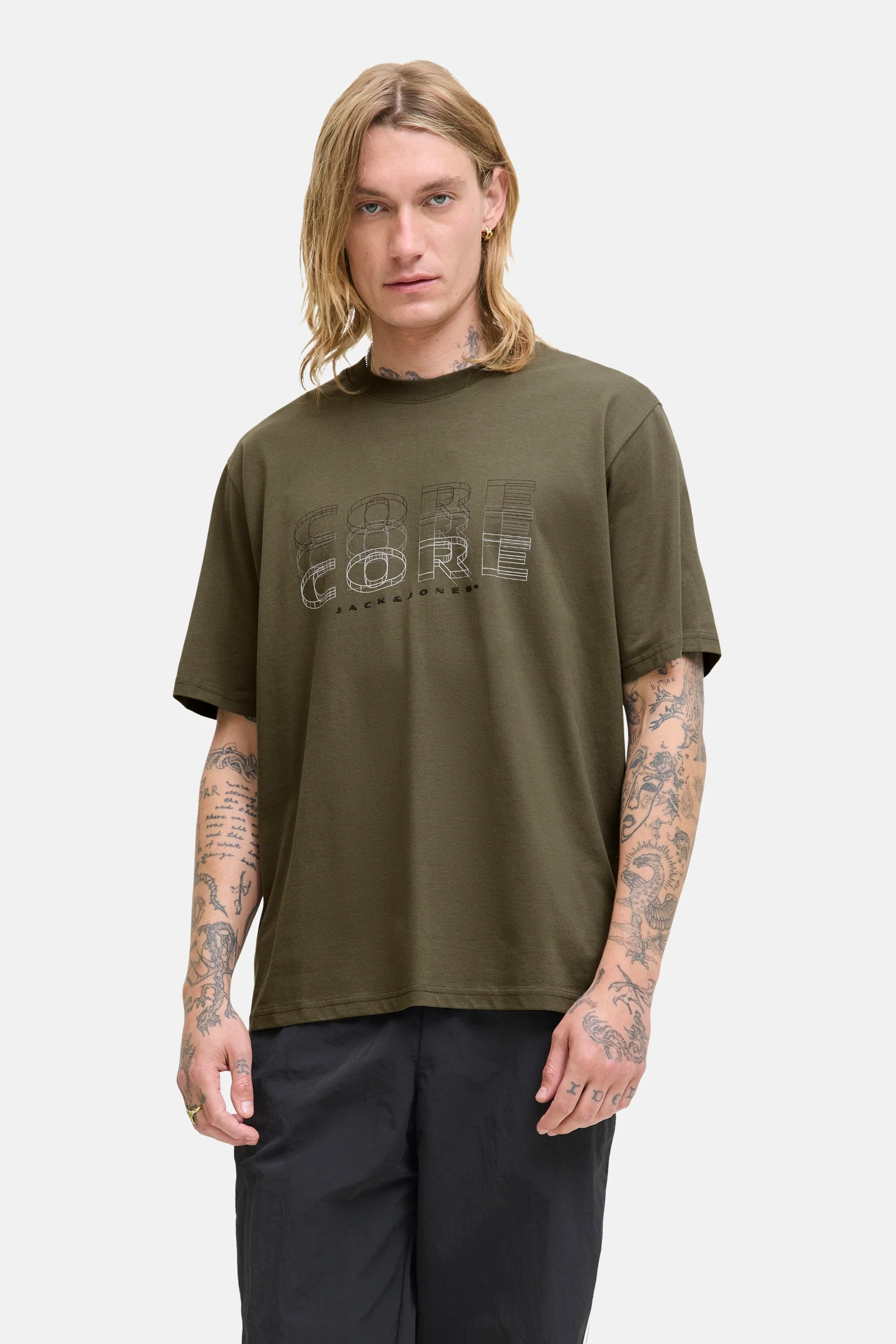 T-shirt met korte mouwen - groen