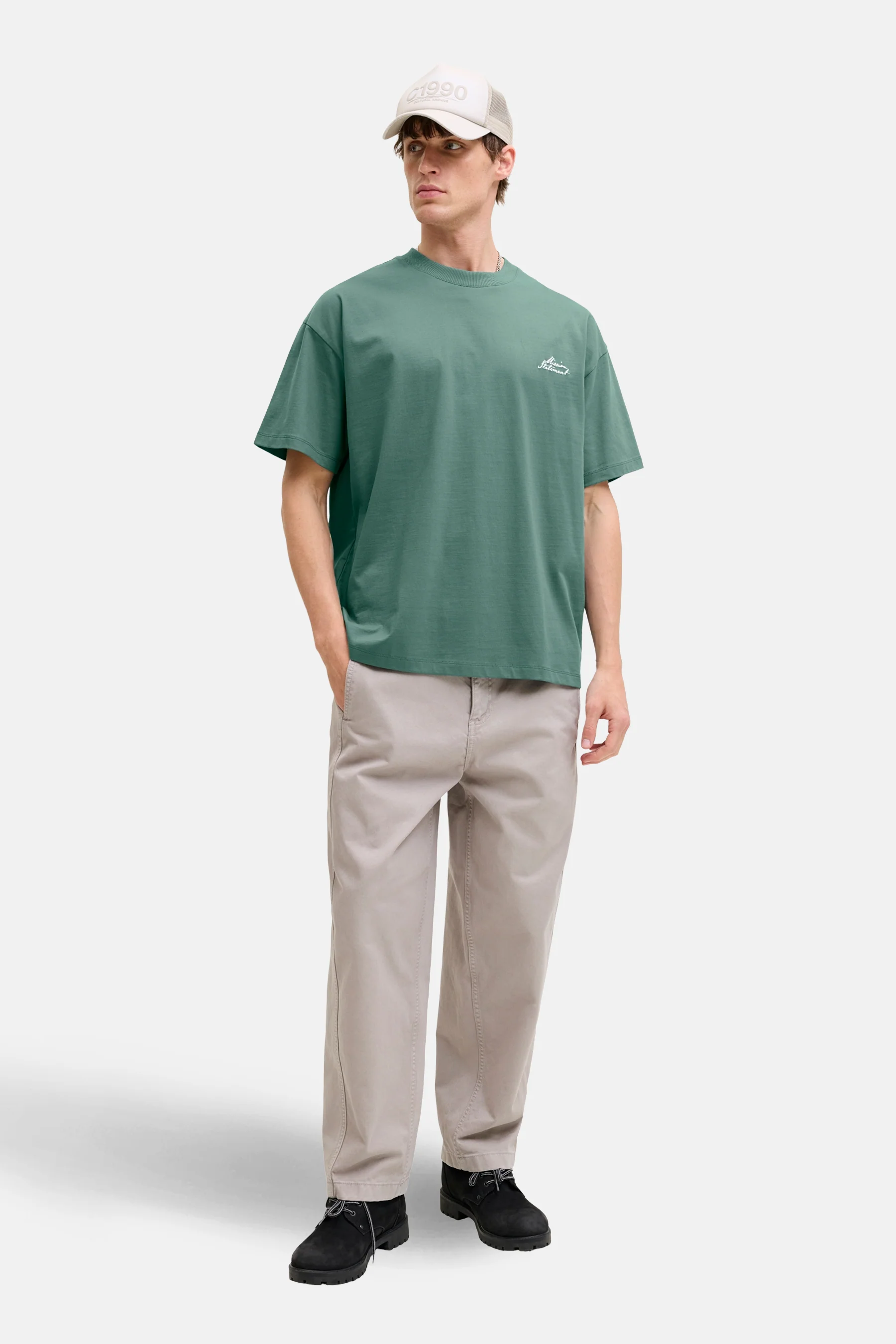 T-shirt met korte mouwen - groen - Image 2