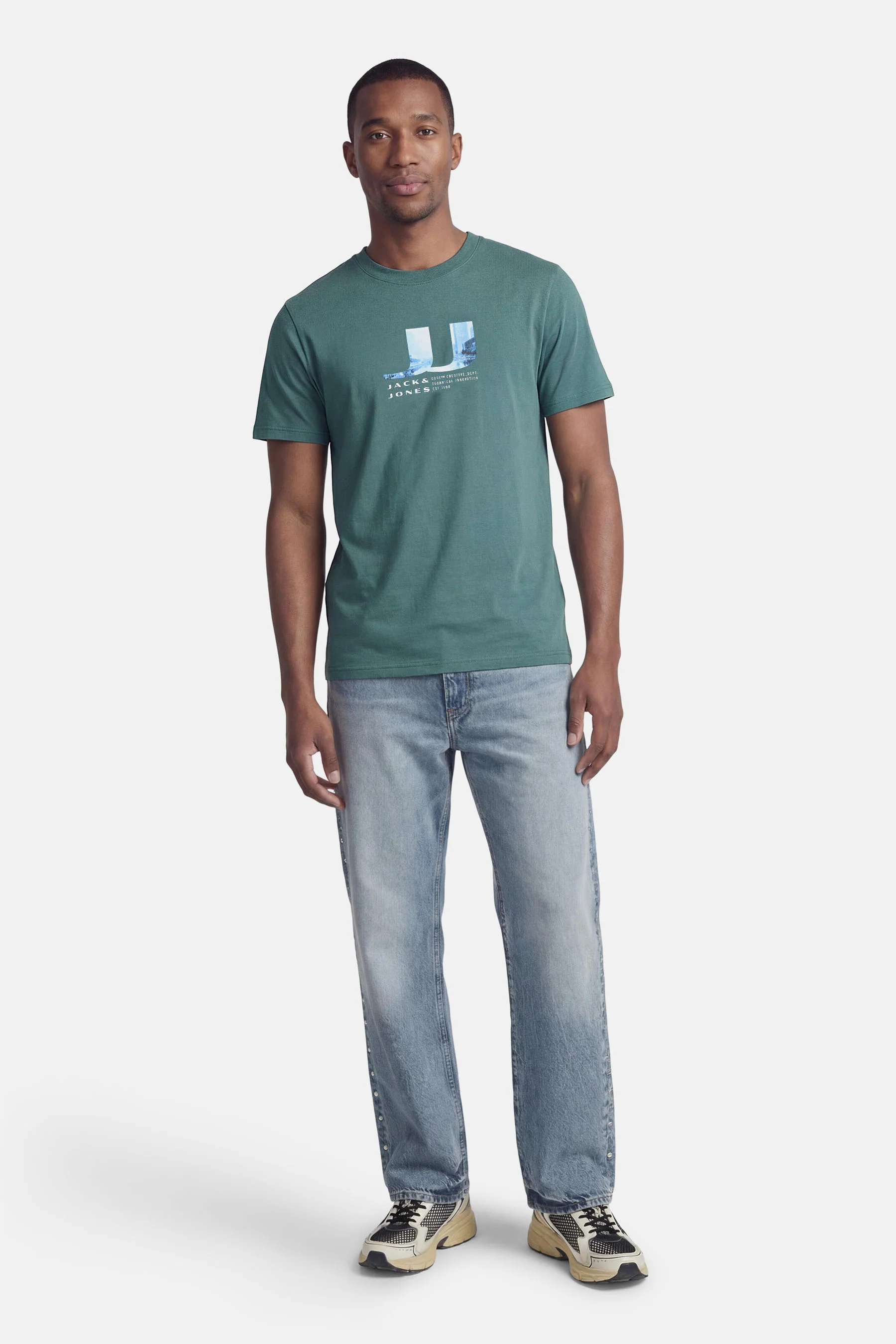 T-shirt met korte mouwen - groen