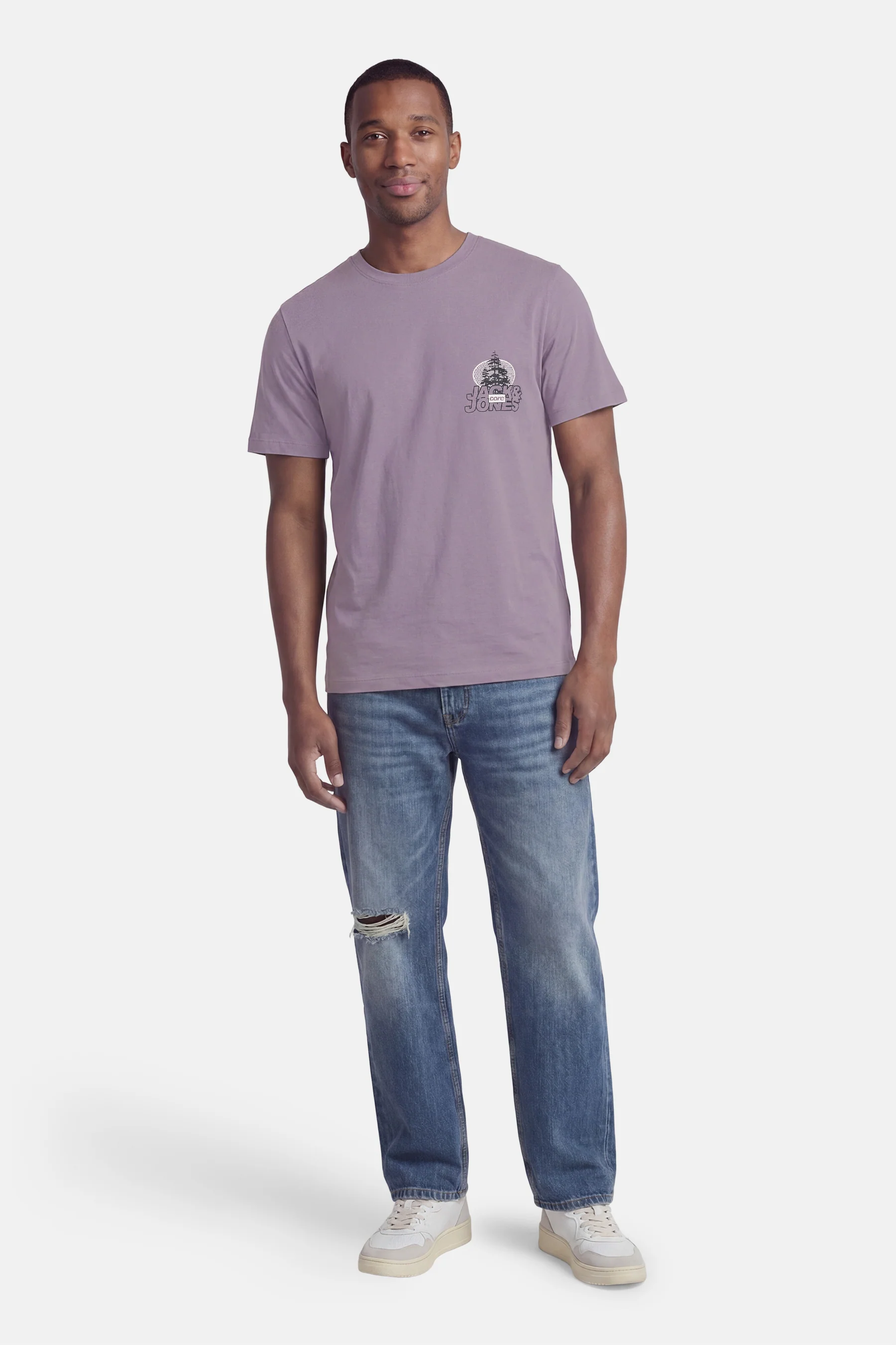 T-shirt - paars - Image 2