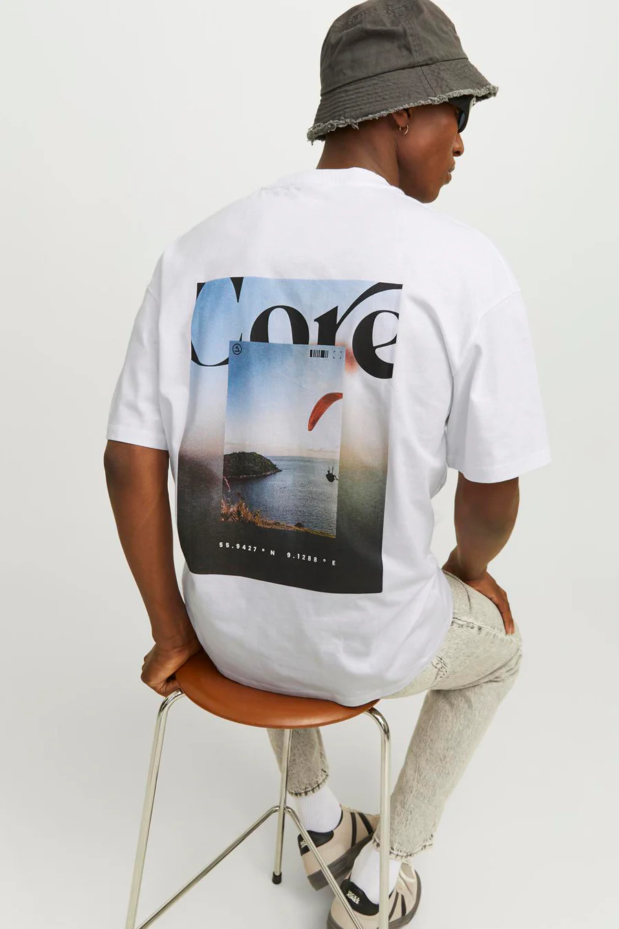 T-shirt met korte mouwen - wit - Image 6
