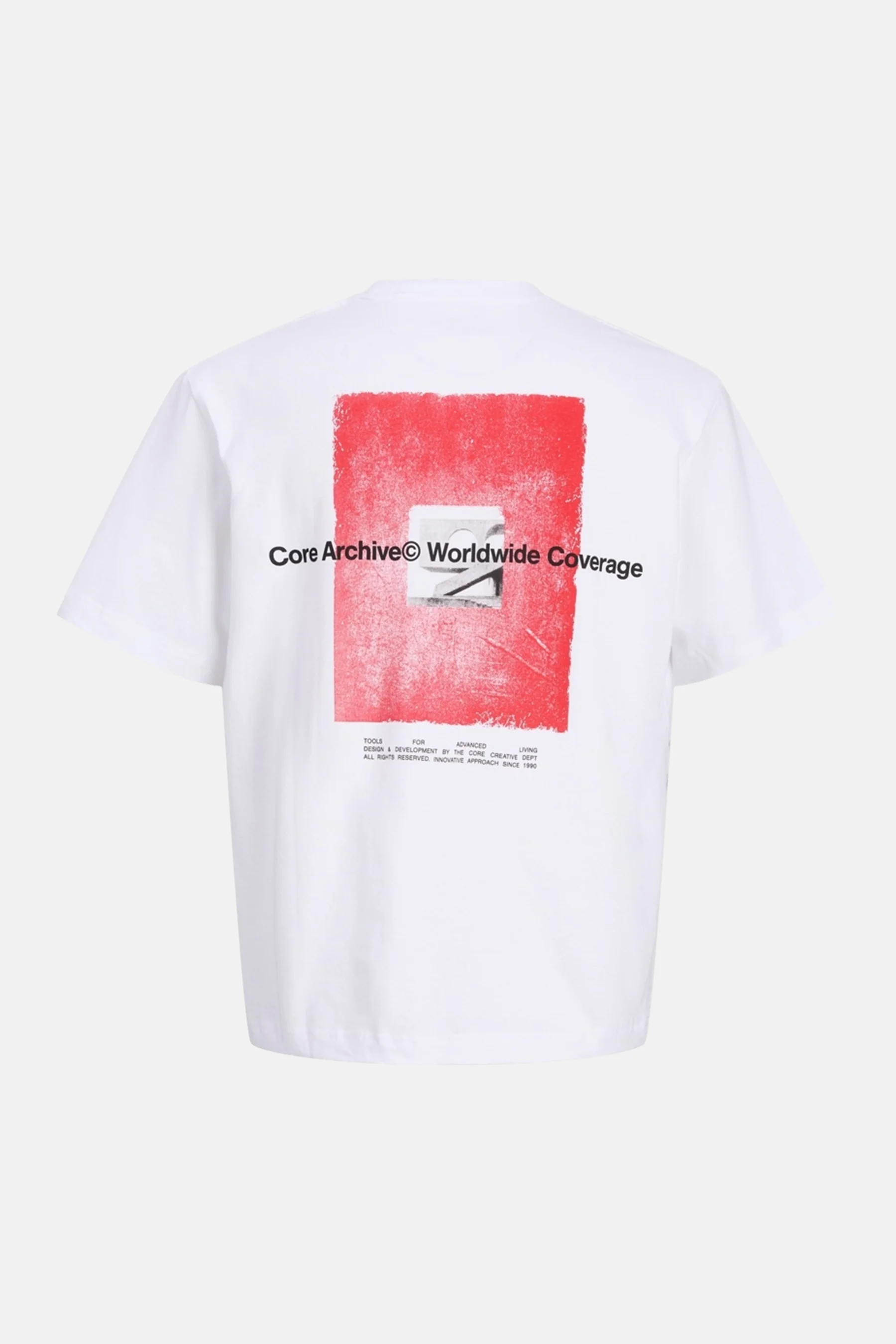 T-shirt met korte mouwen - wit