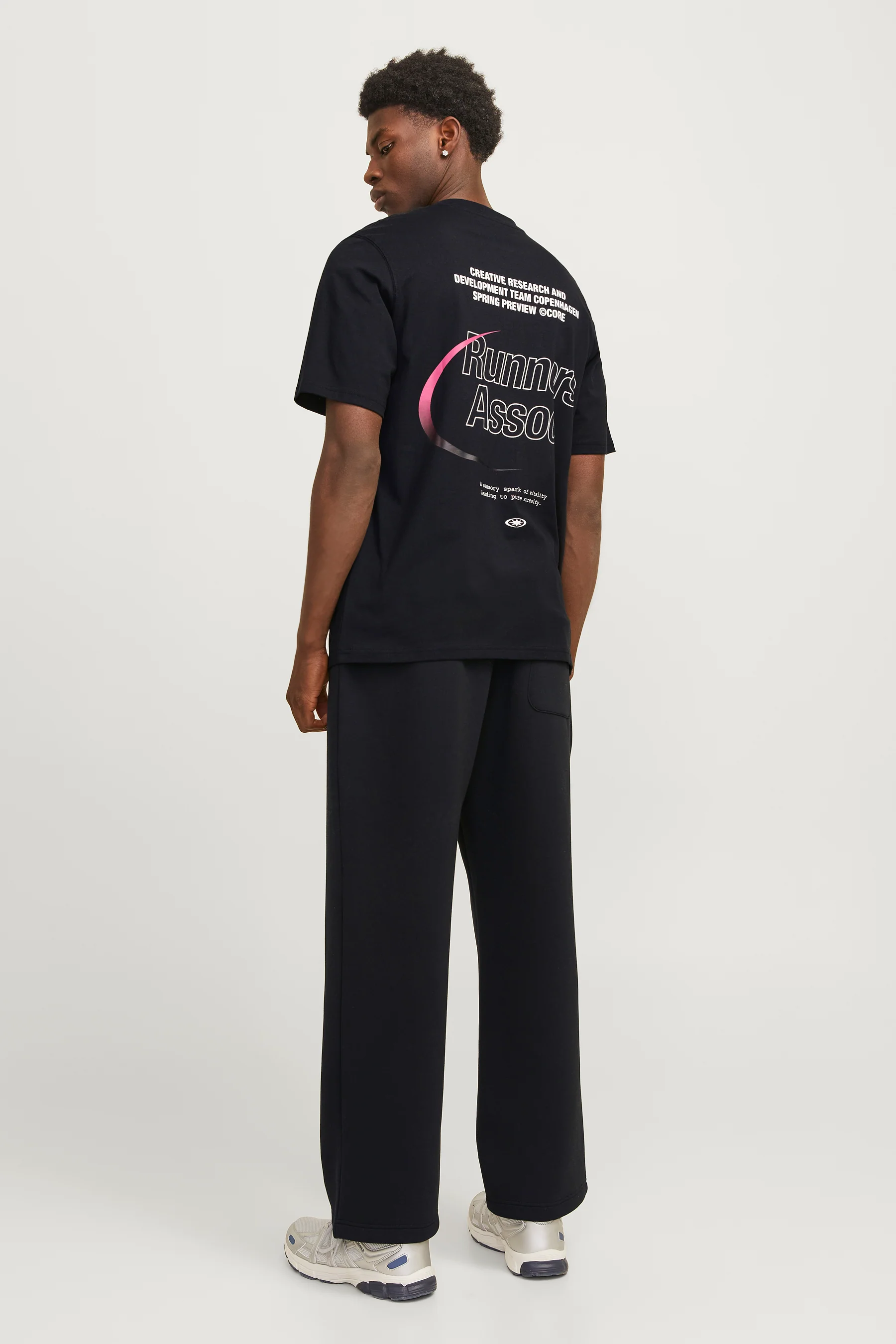 T-shirt met korte mouwen - zwart - Image 3