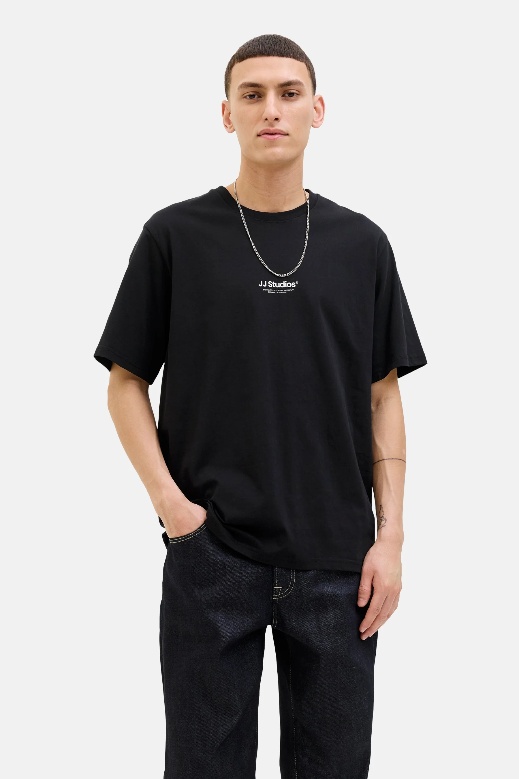T-shirt met korte mouwen - zwart