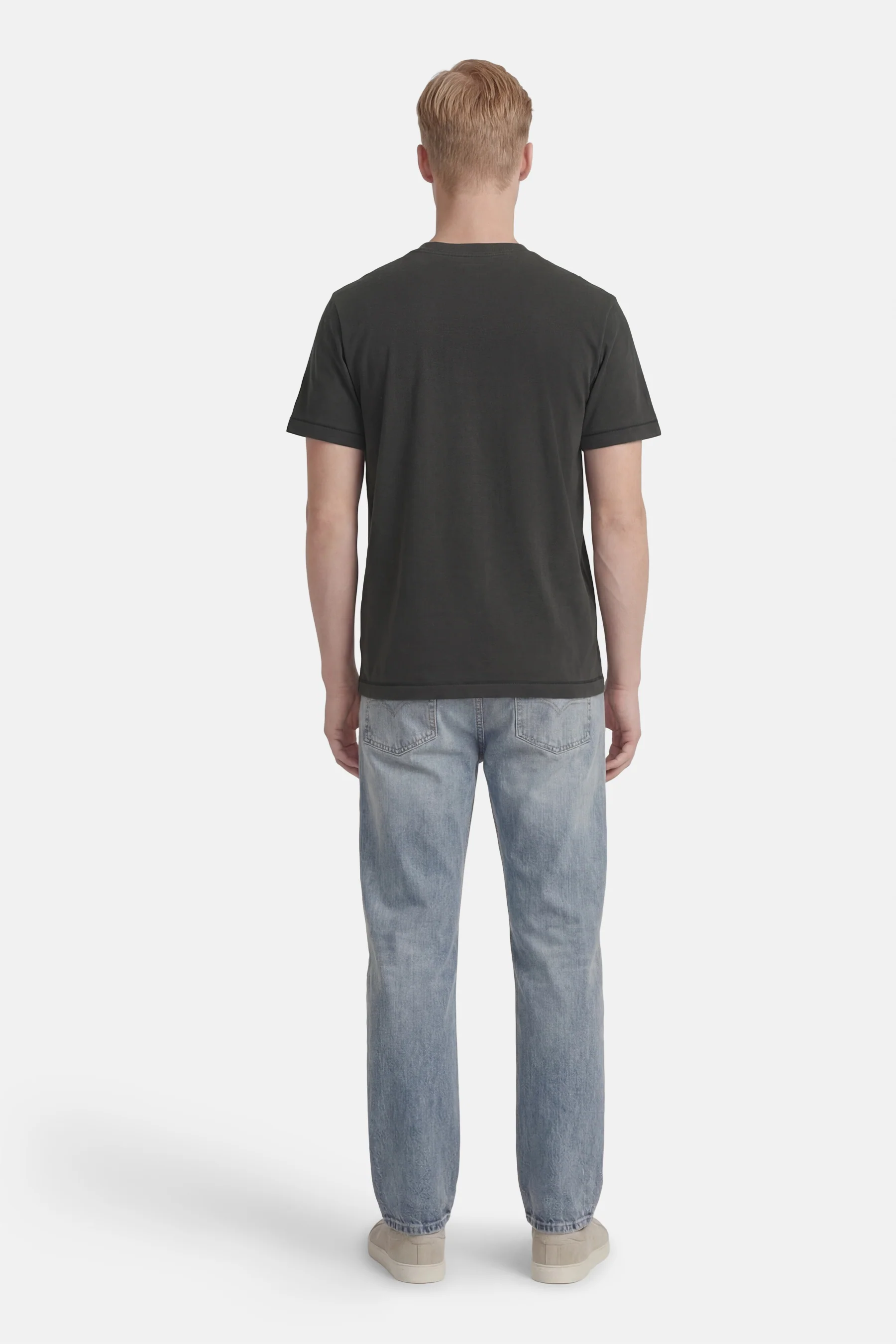 T-shirt met korte mouwen - Grijs - Image 4