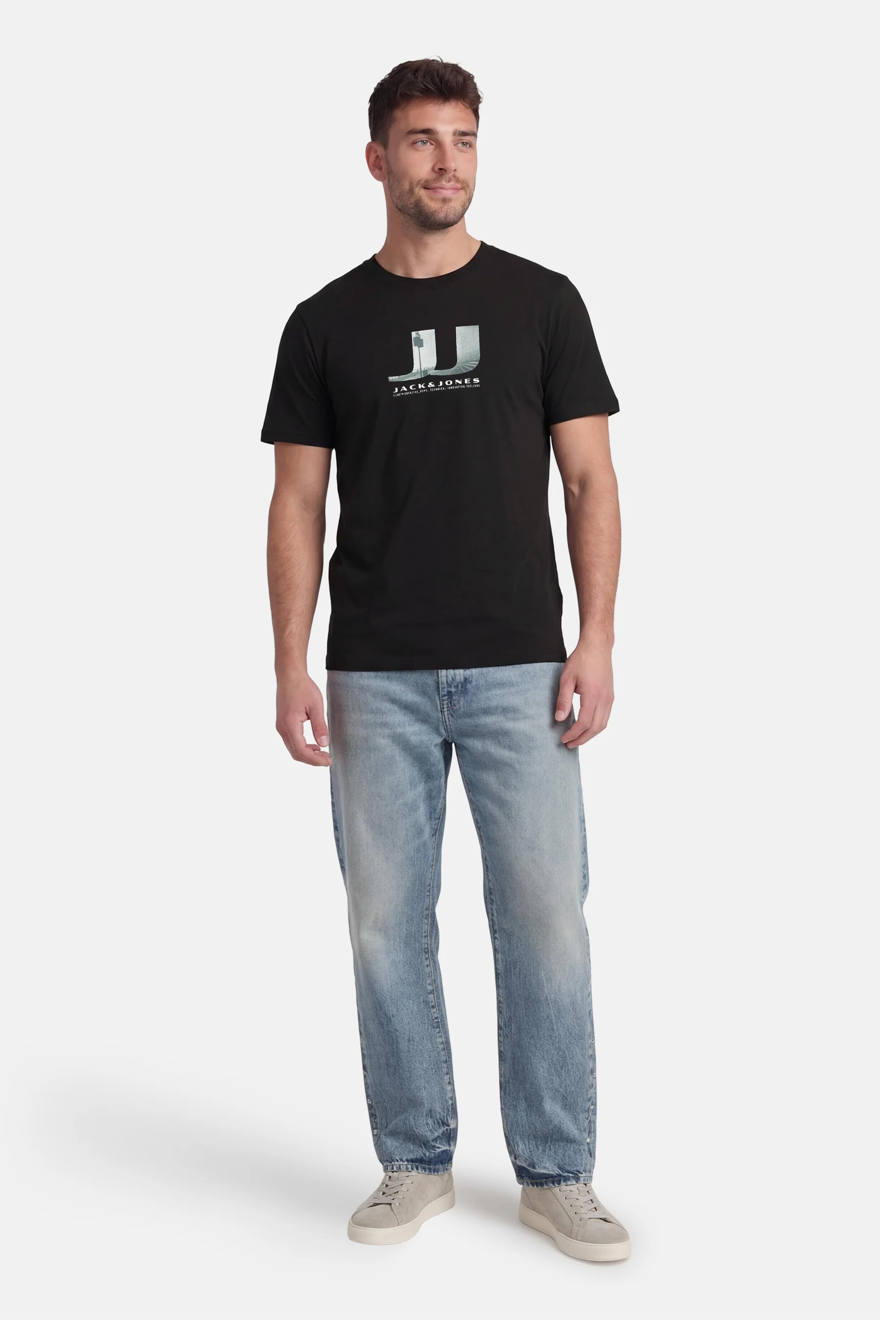 T-shirt met korte mouwen - zwart
