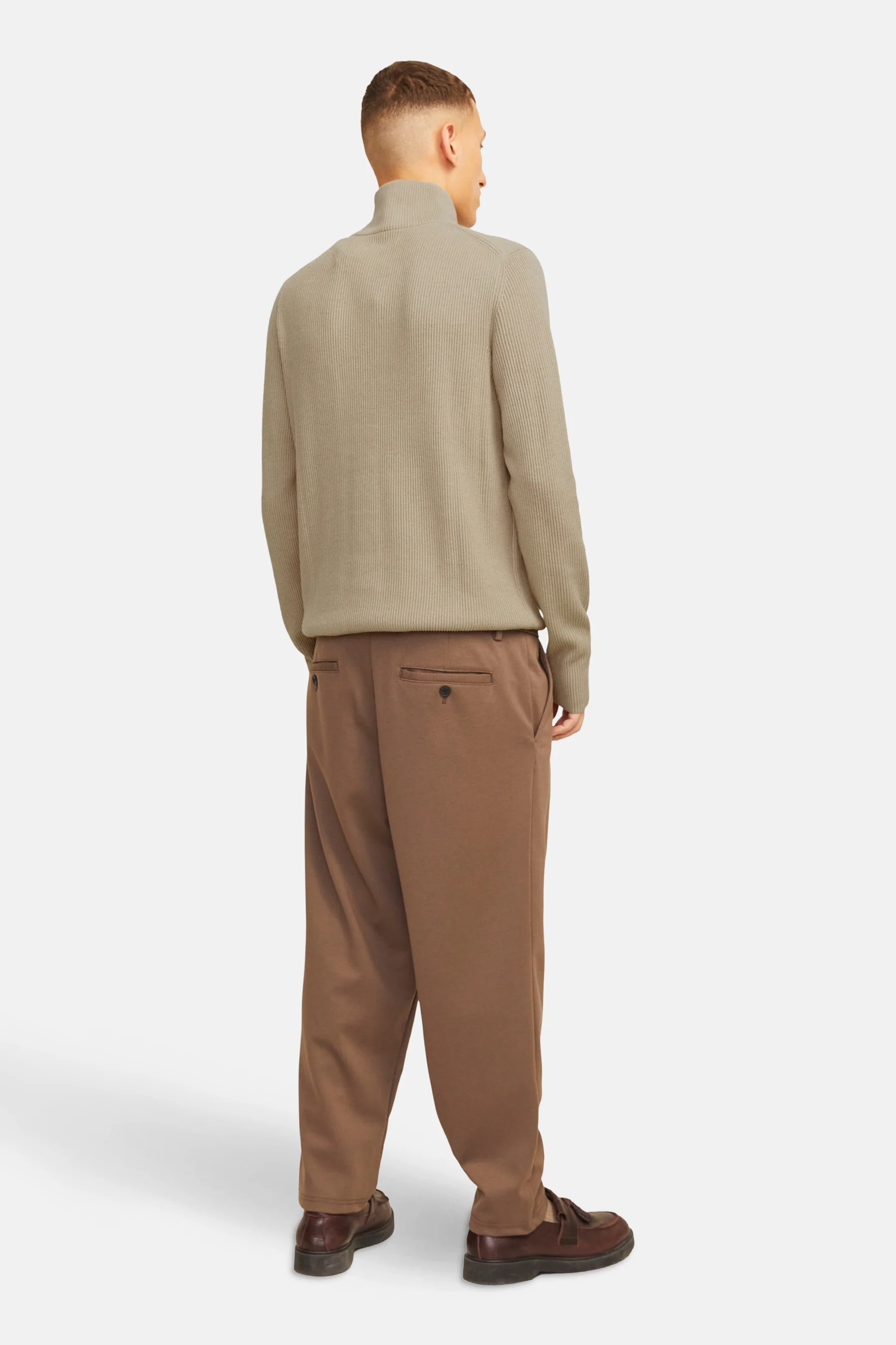 Trui met ronde hals beige - CORE BY JACK & JONES - Image 2