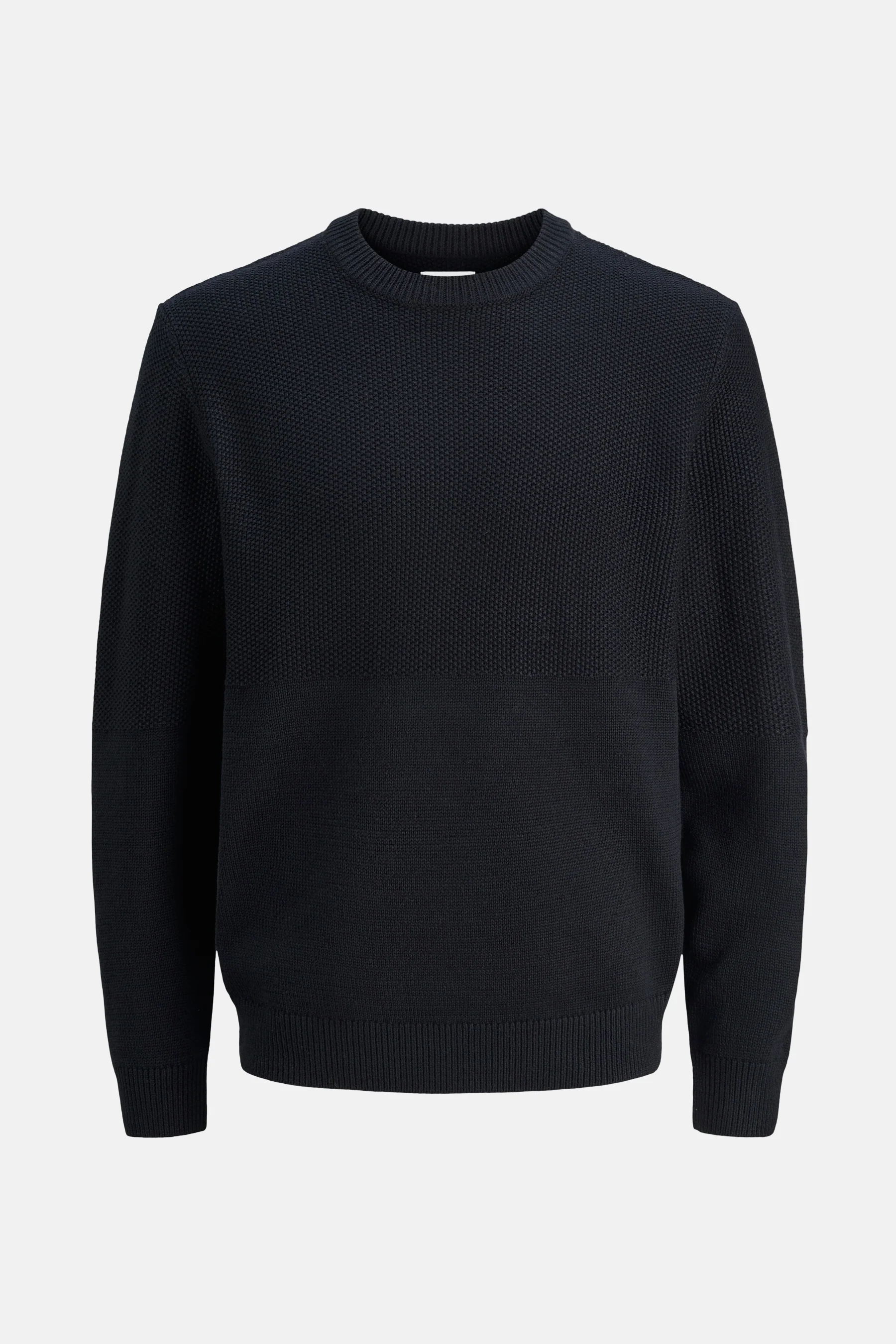 Pull met ronde hals - blauw