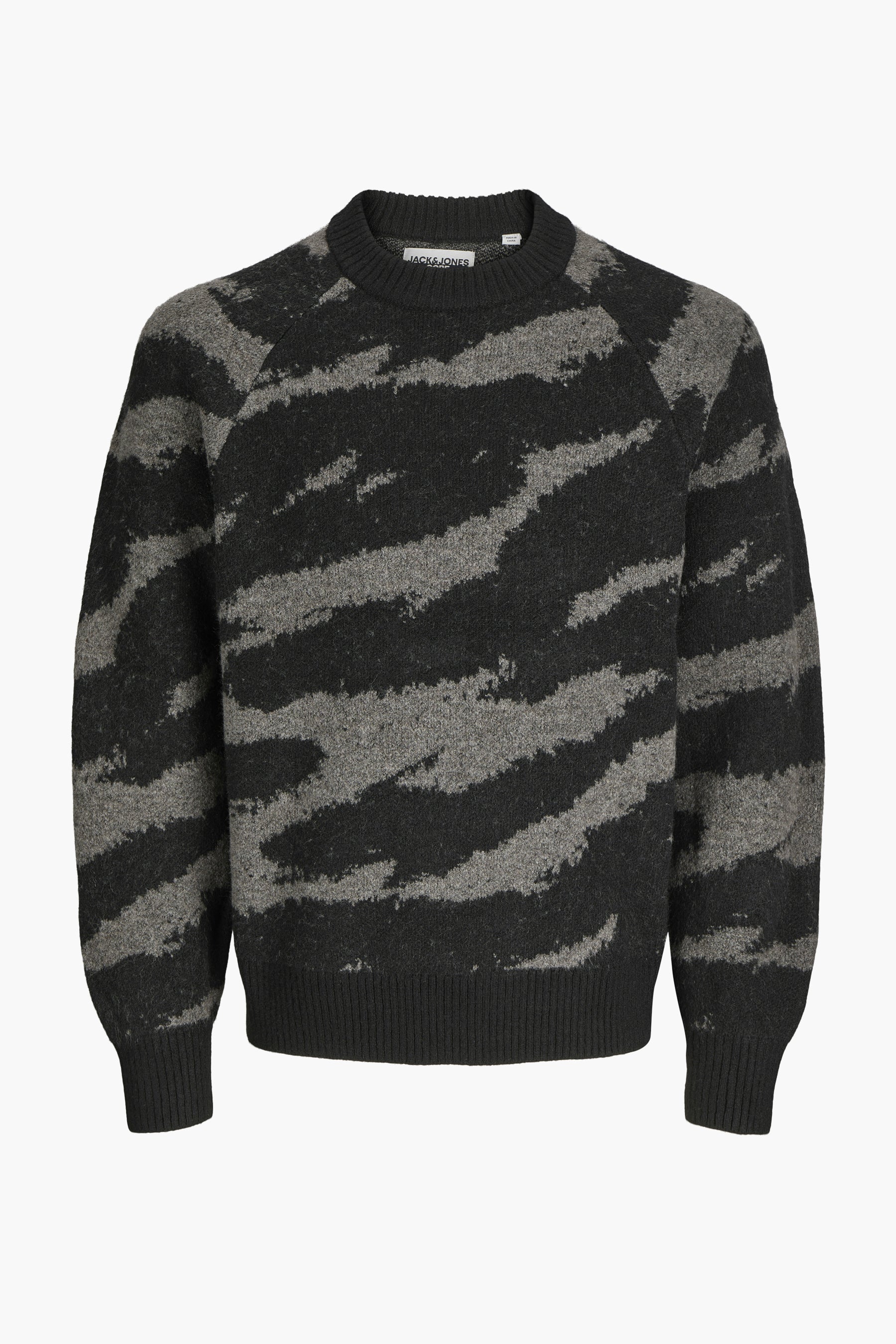 Pull met ronde hals - zwart - Image 7